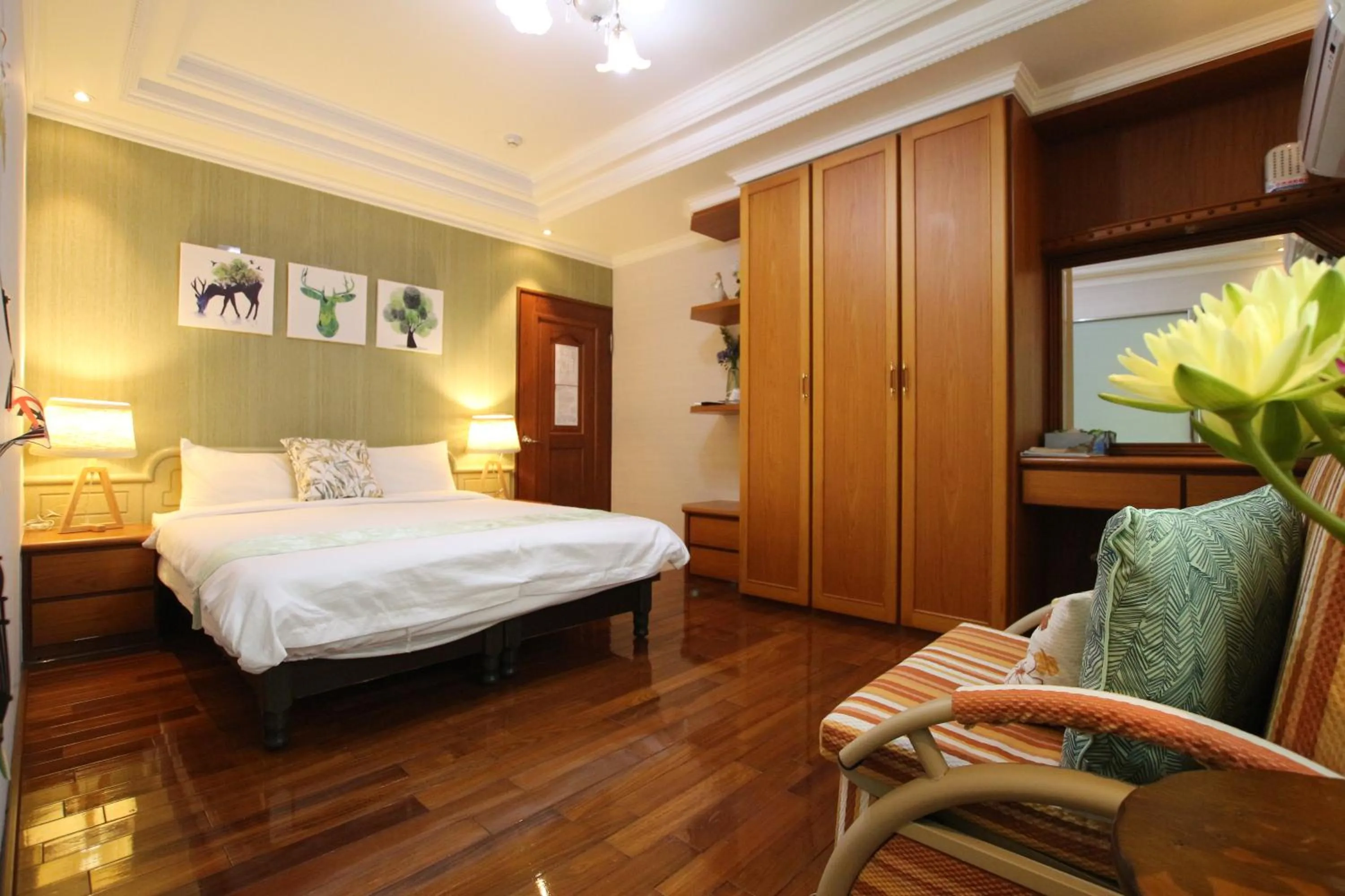 Photo of the whole room, Bed in Yilan Pine Villa Homestay