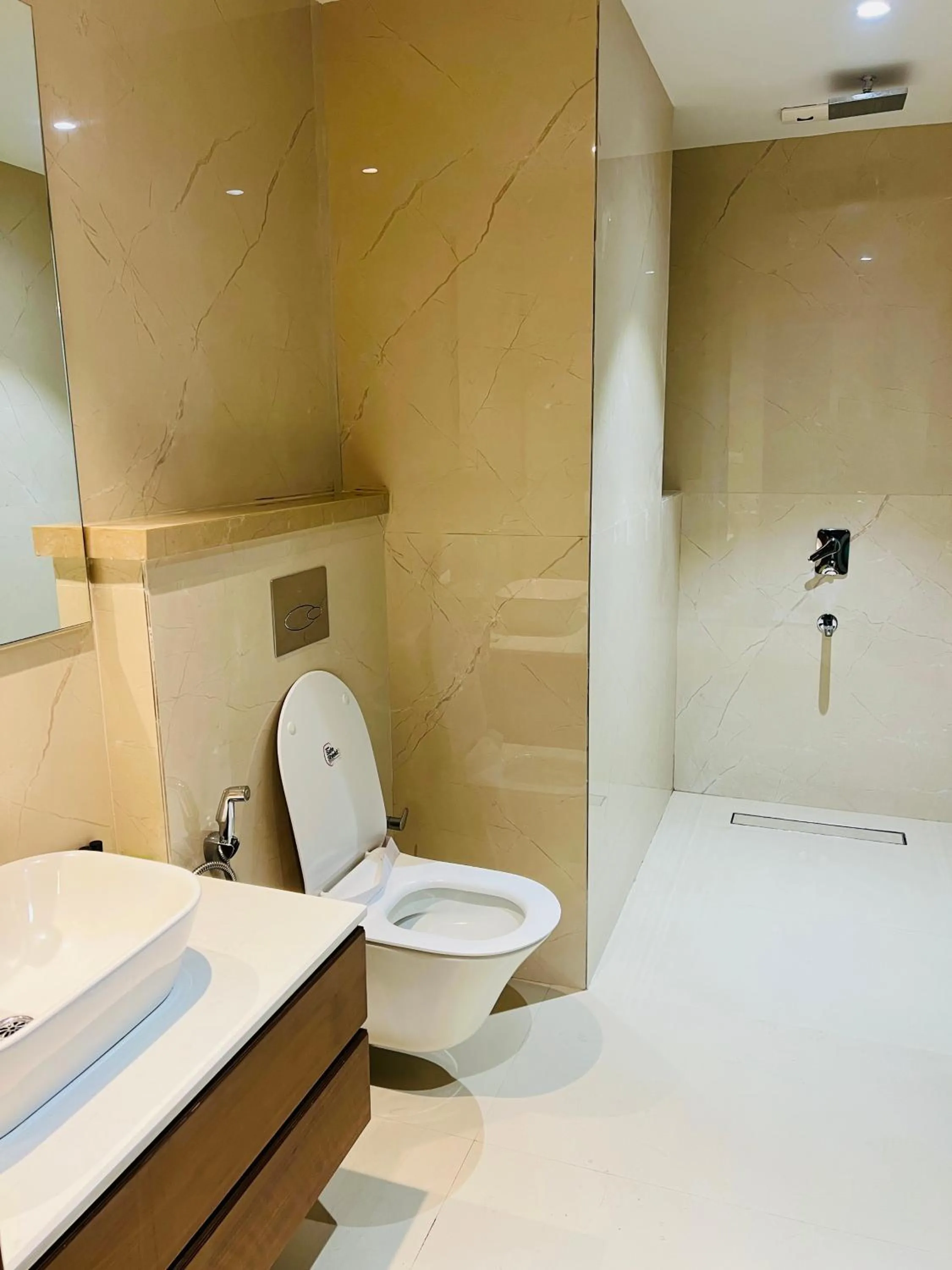 Shower in Hotel Bhoomivilas