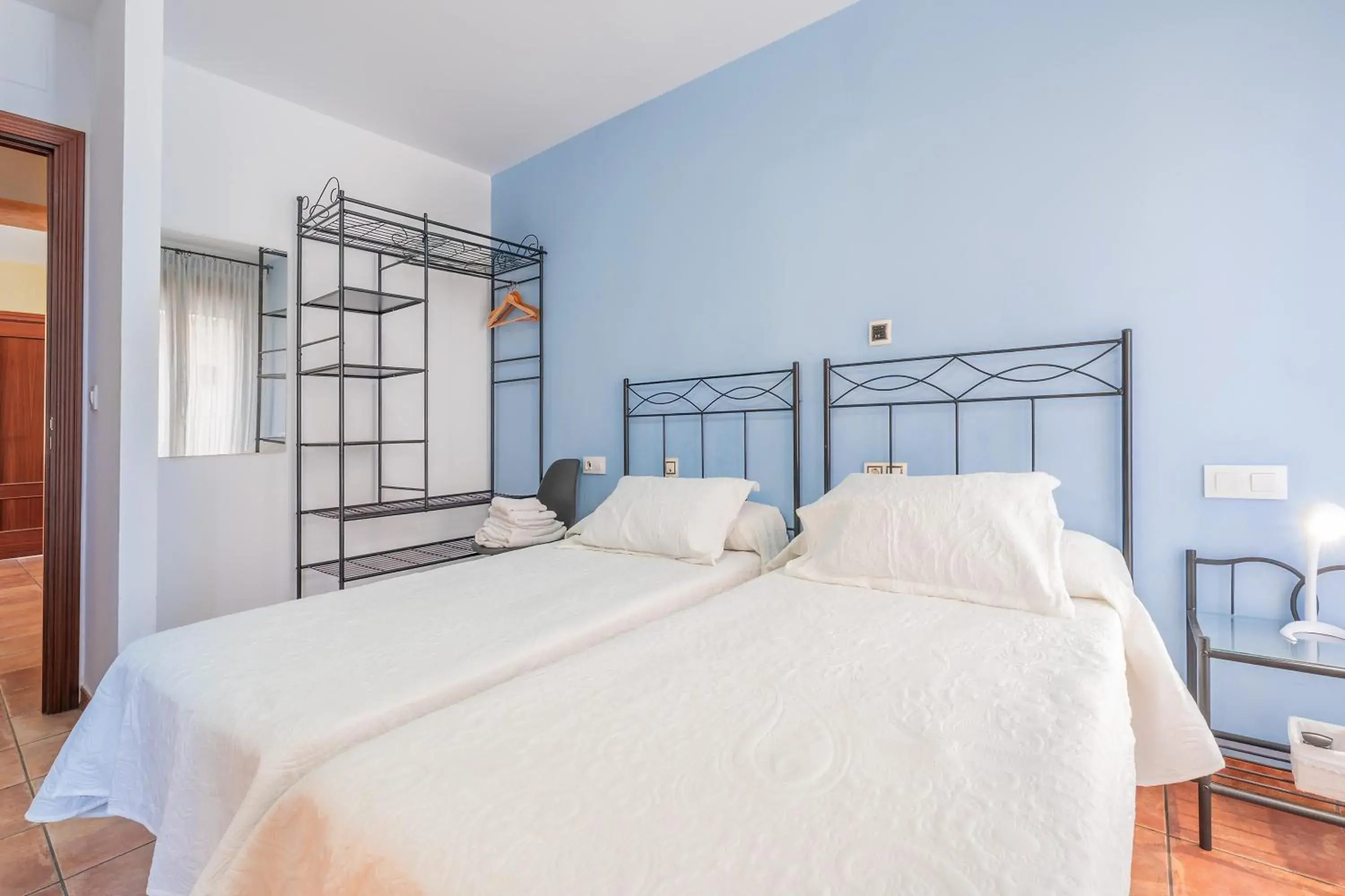 Triple Room with Bathroom - single occupancy in Hotel El Horno Triple Room with Bathroom - single occupancy in Hotel El Horno