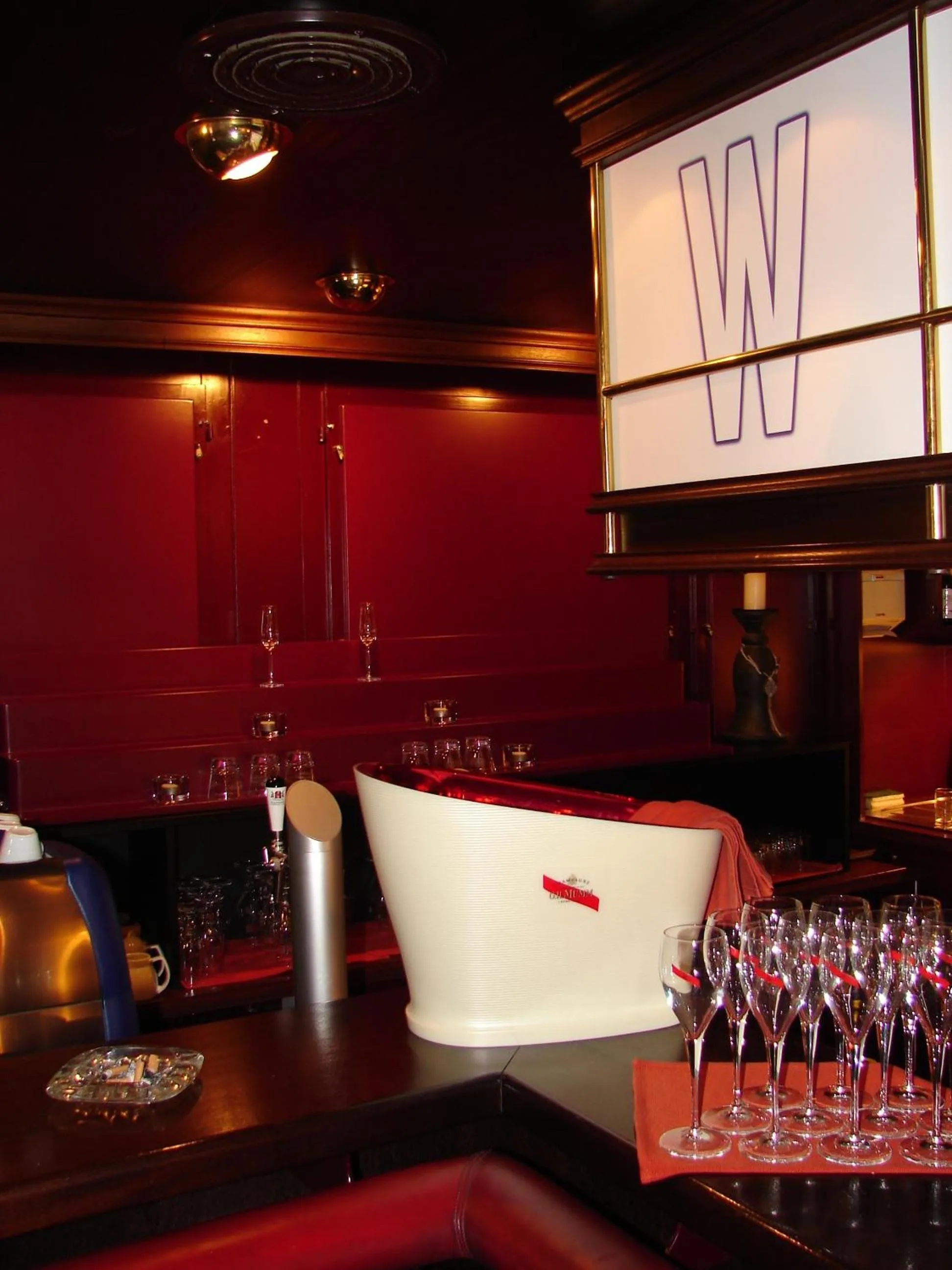 Lounge or bar in Parkhotel Bellevue Budget