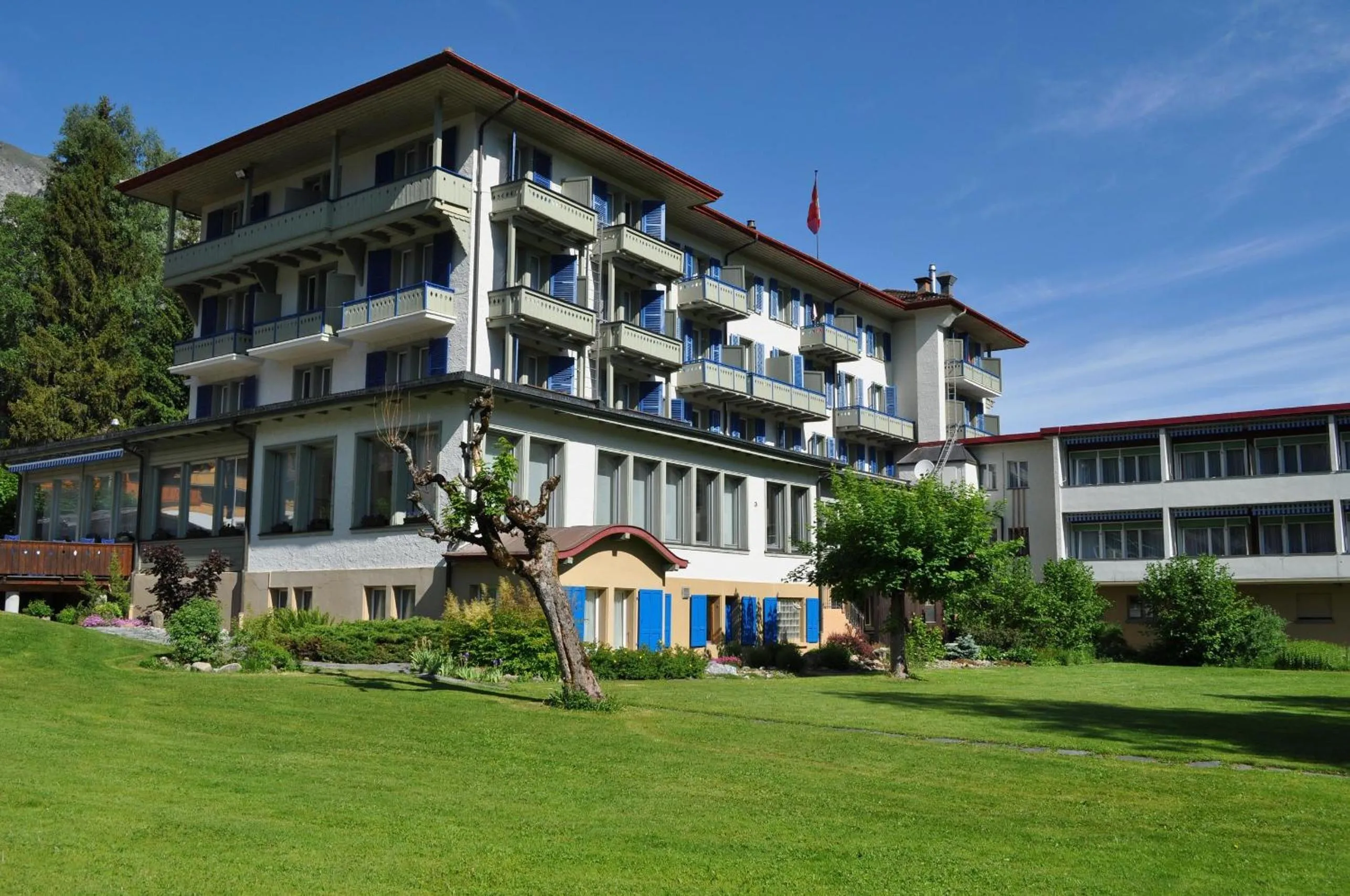 Bird's eye view in Parkhotel Bellevue Budget