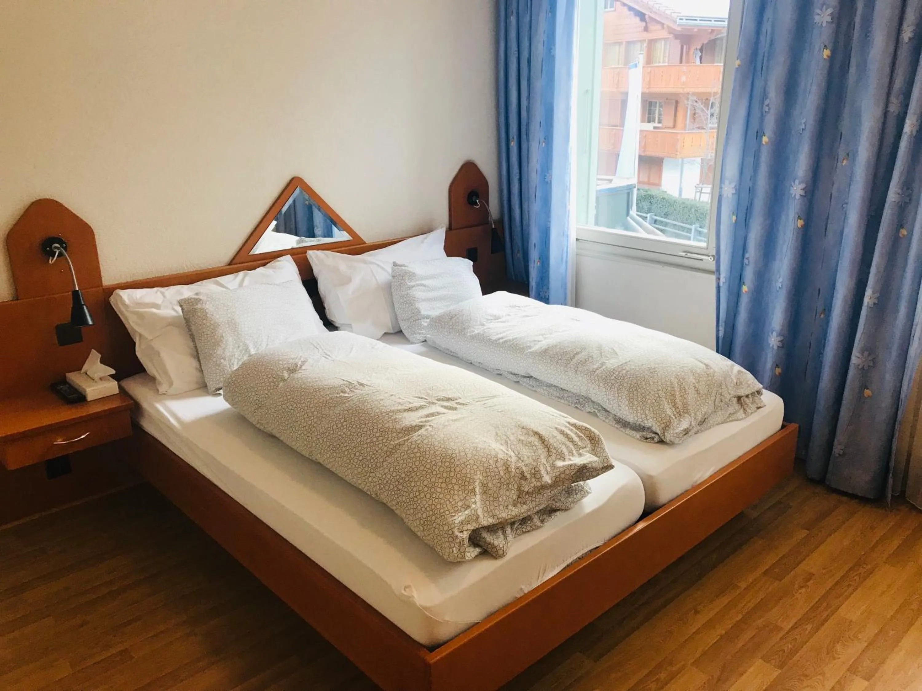 Bed in Parkhotel Bellevue Budget