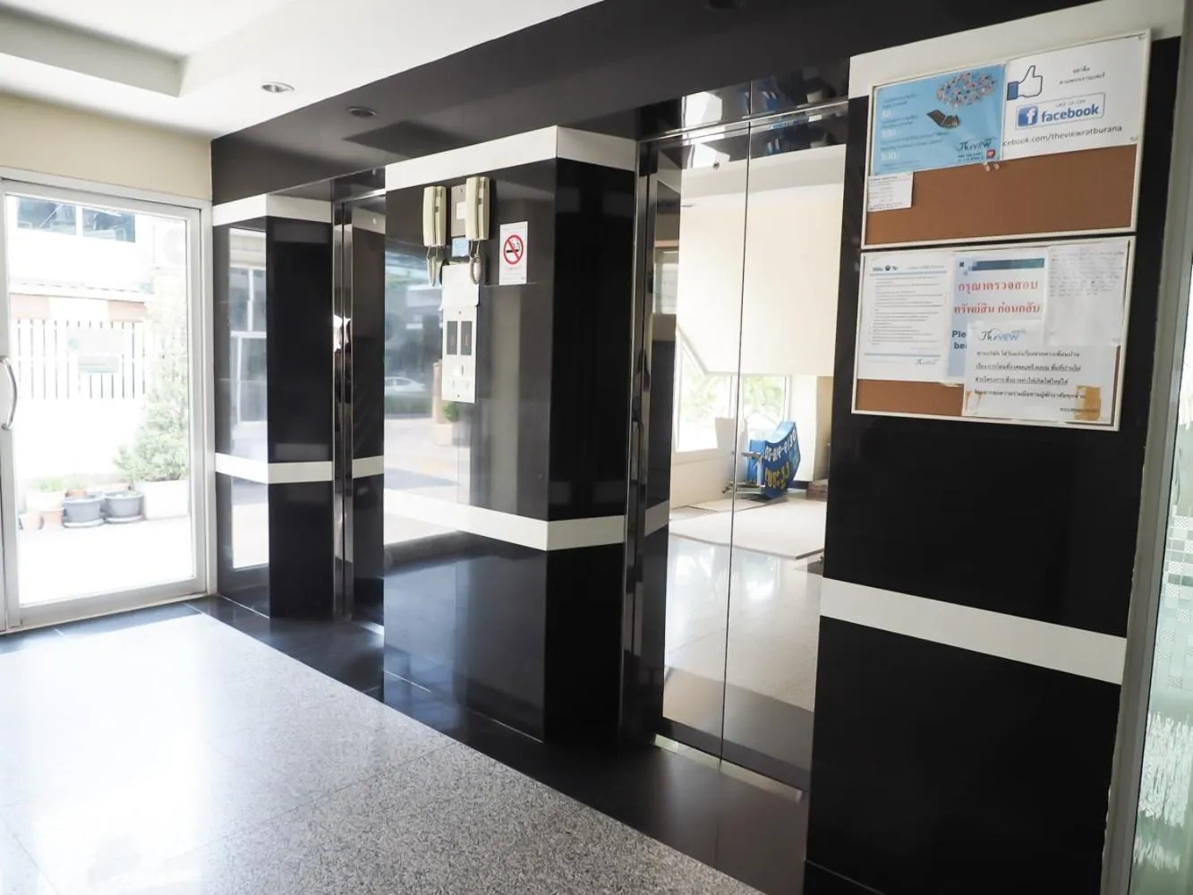 elevator in The View Residence