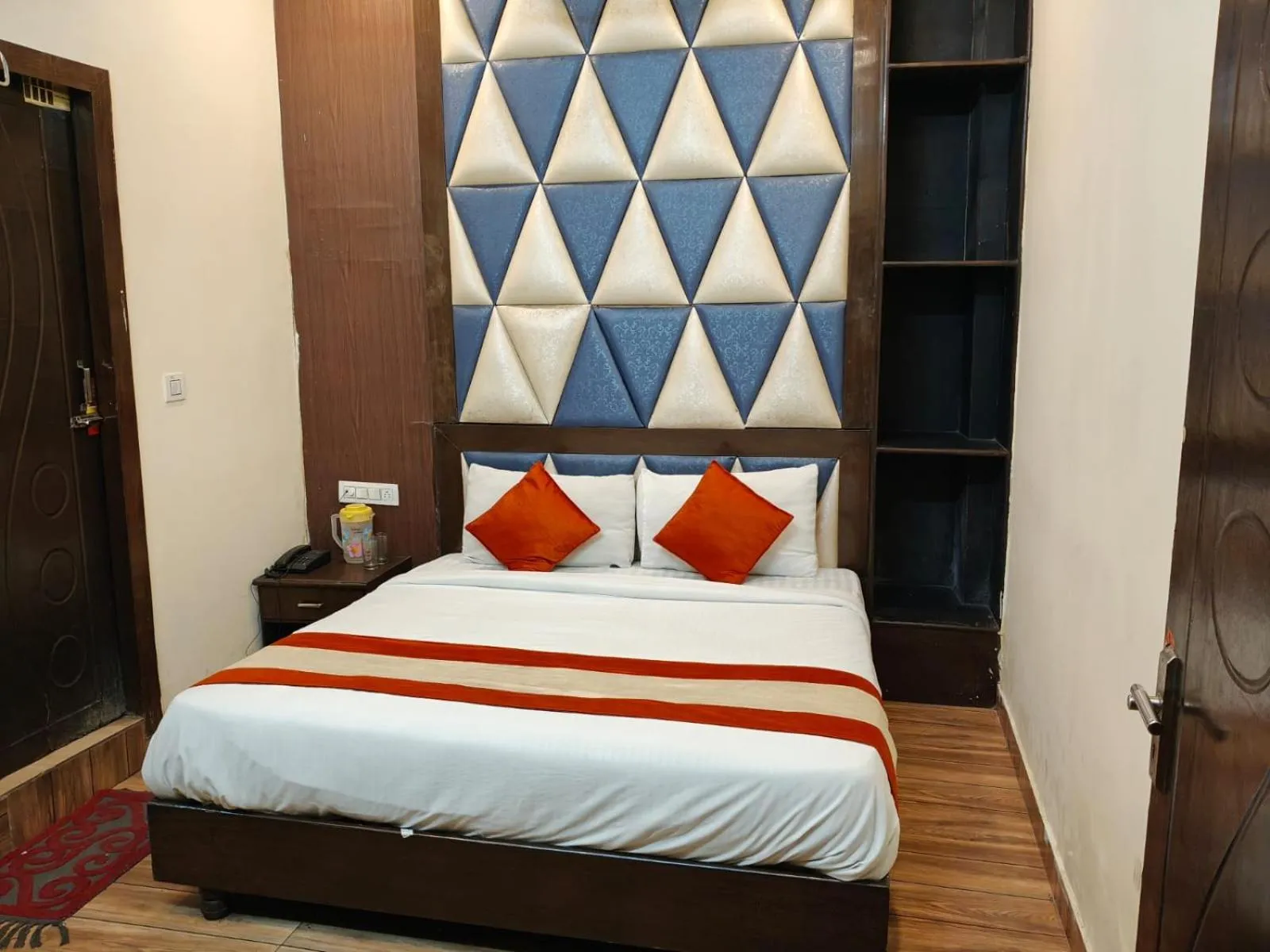 Photo of the whole room, Bed in TRPOTELS Sudarshan