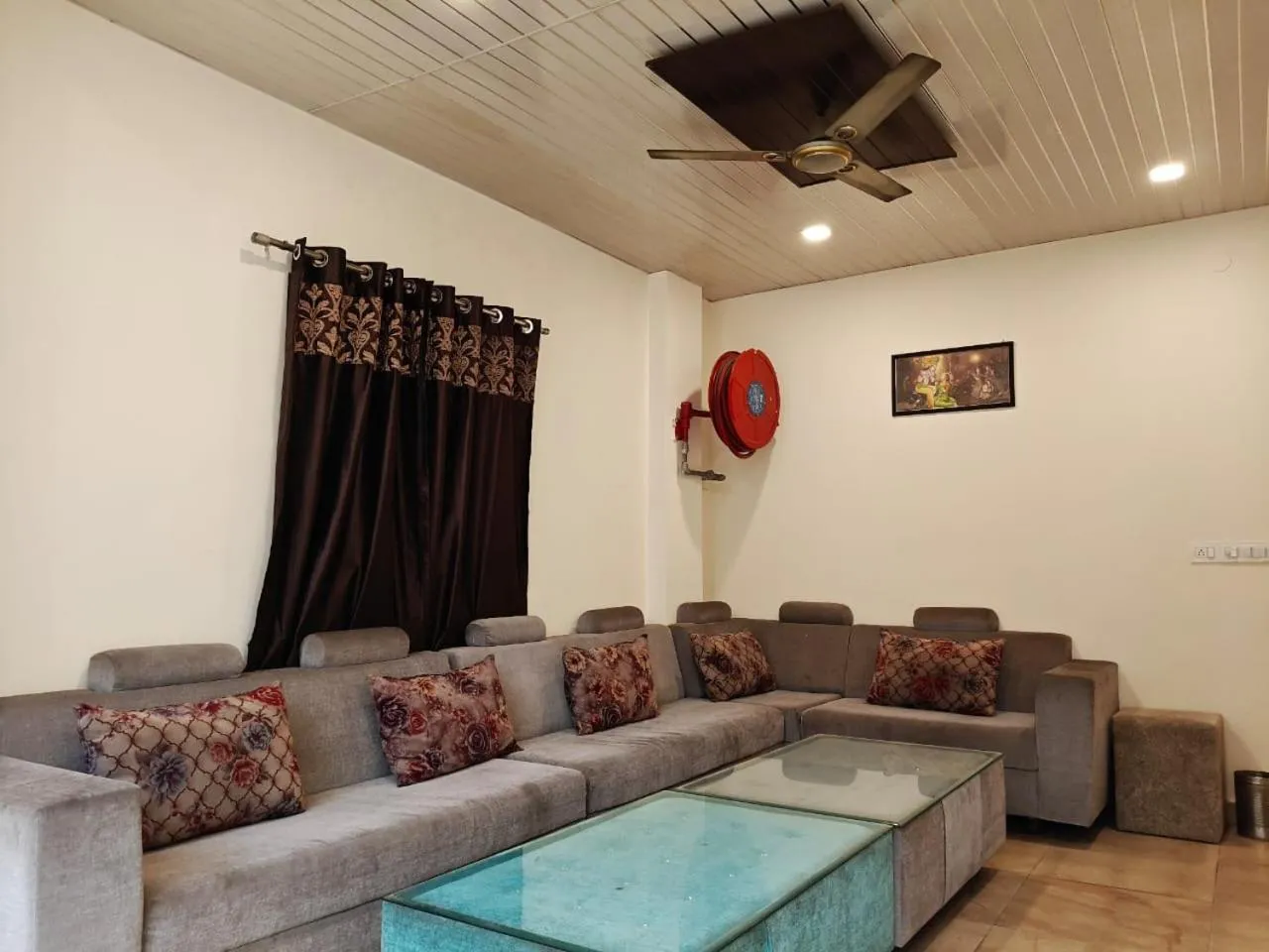 Seating area in TRPOTELS Sudarshan