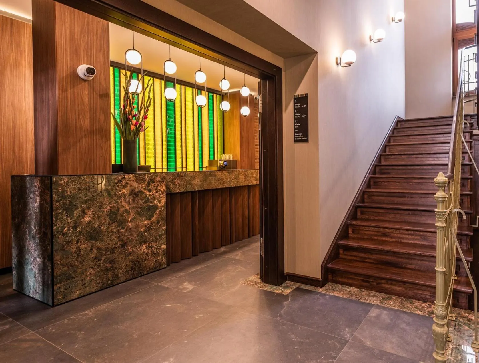 Lobby or reception in Liebeskind Boutique Hotel Old Town