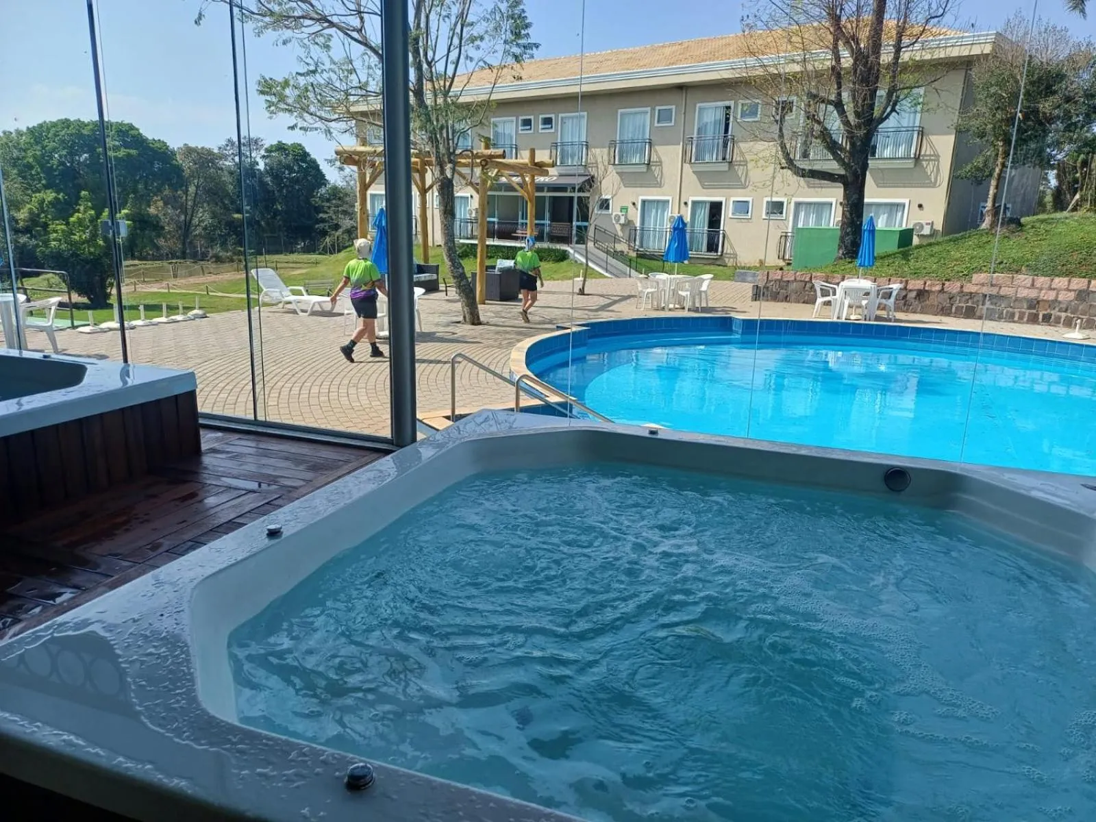 Hot Tub in Maestro Thermas Park Hotel