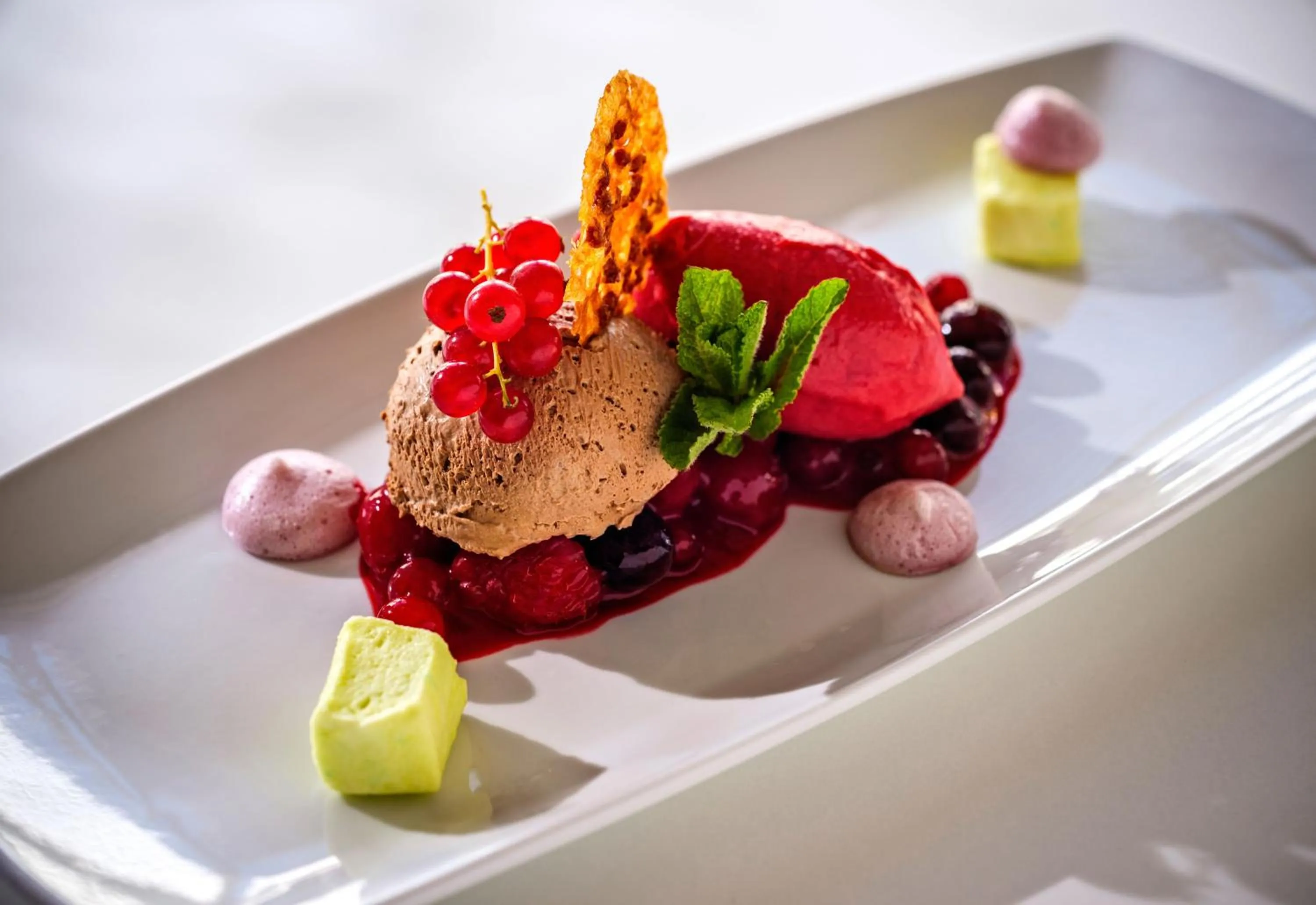 Food close-up in Romantik Hotel Schubert