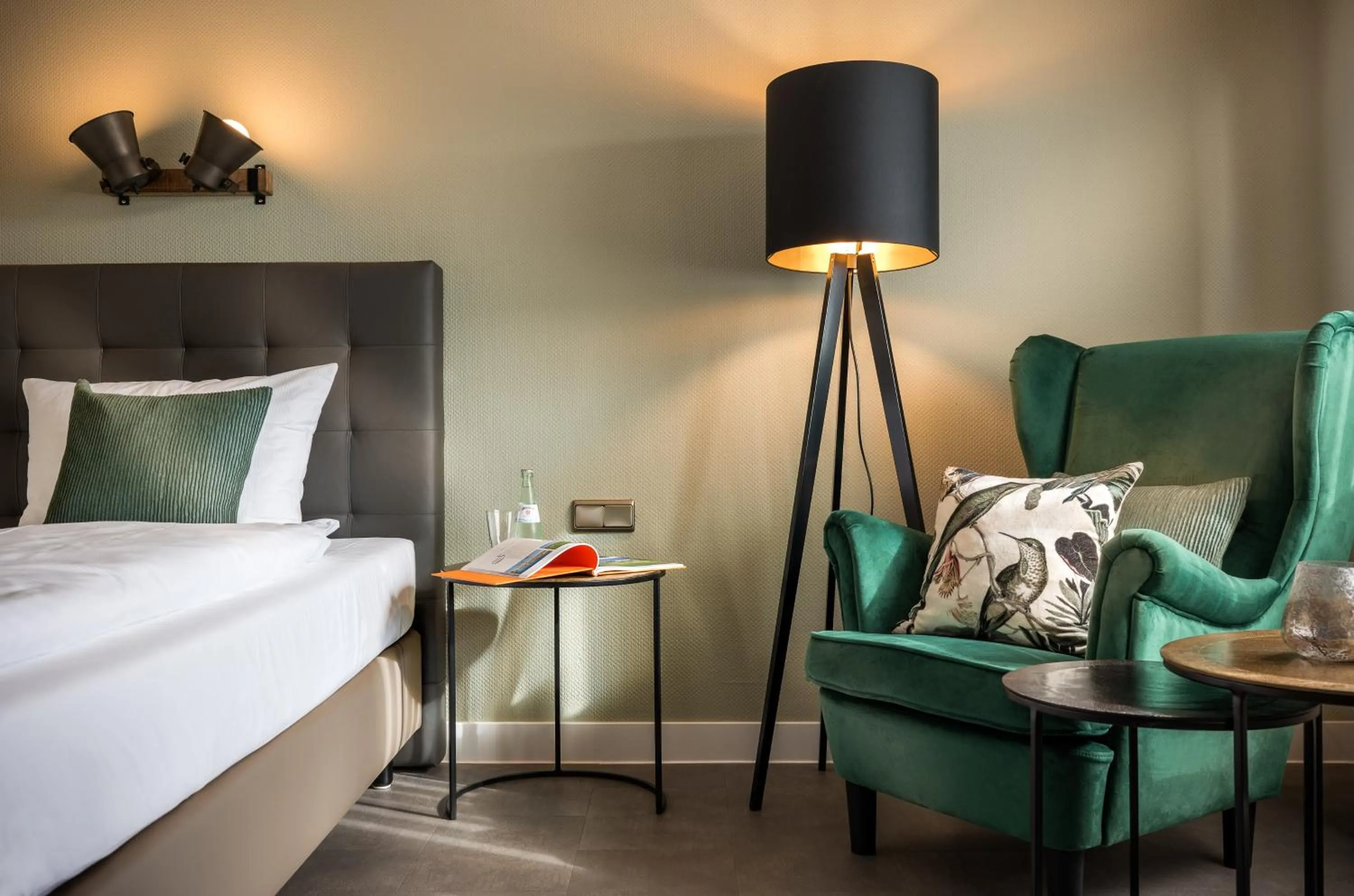 Bed in Romantik Hotel Schubert