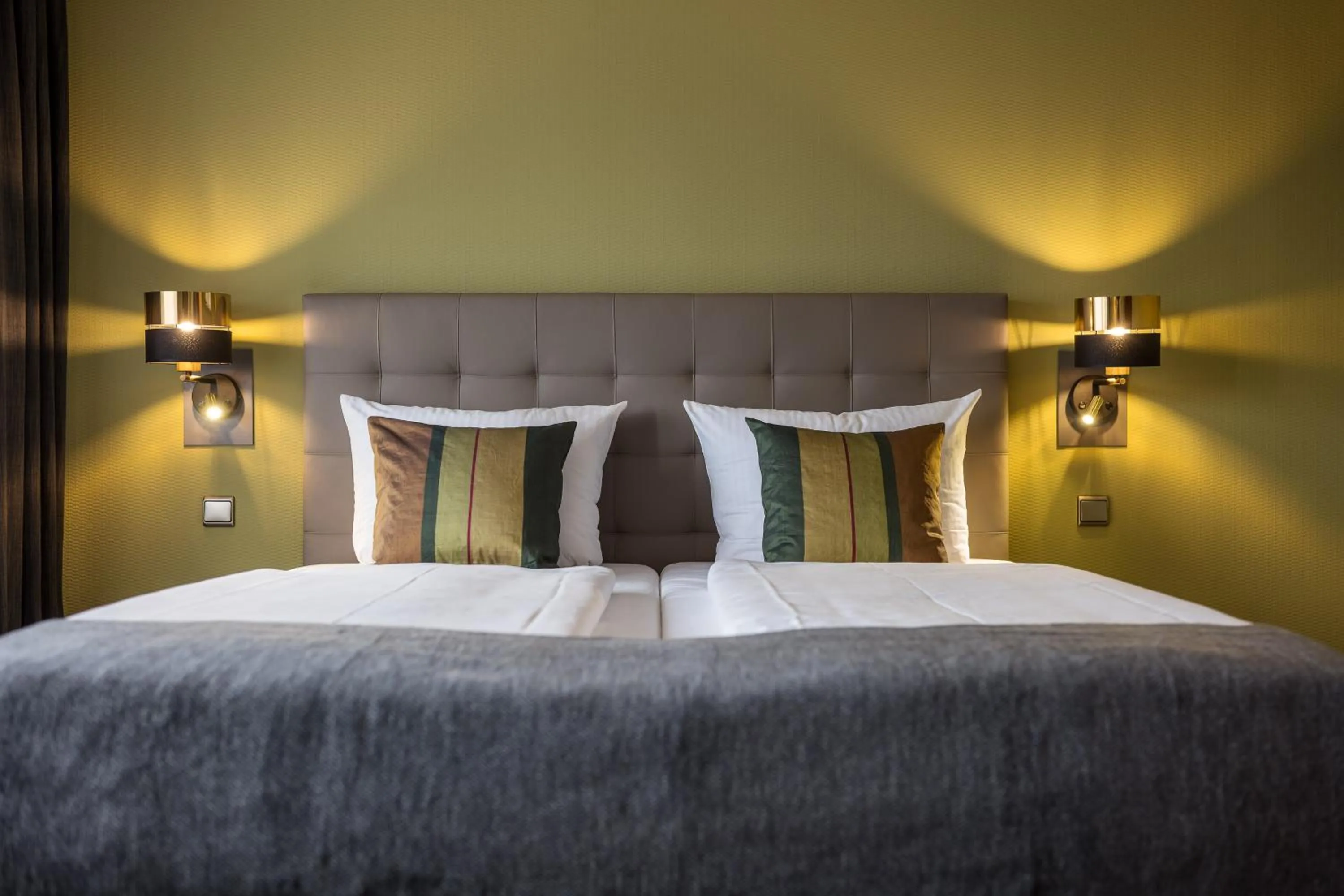 Bed in Romantik Hotel Schubert