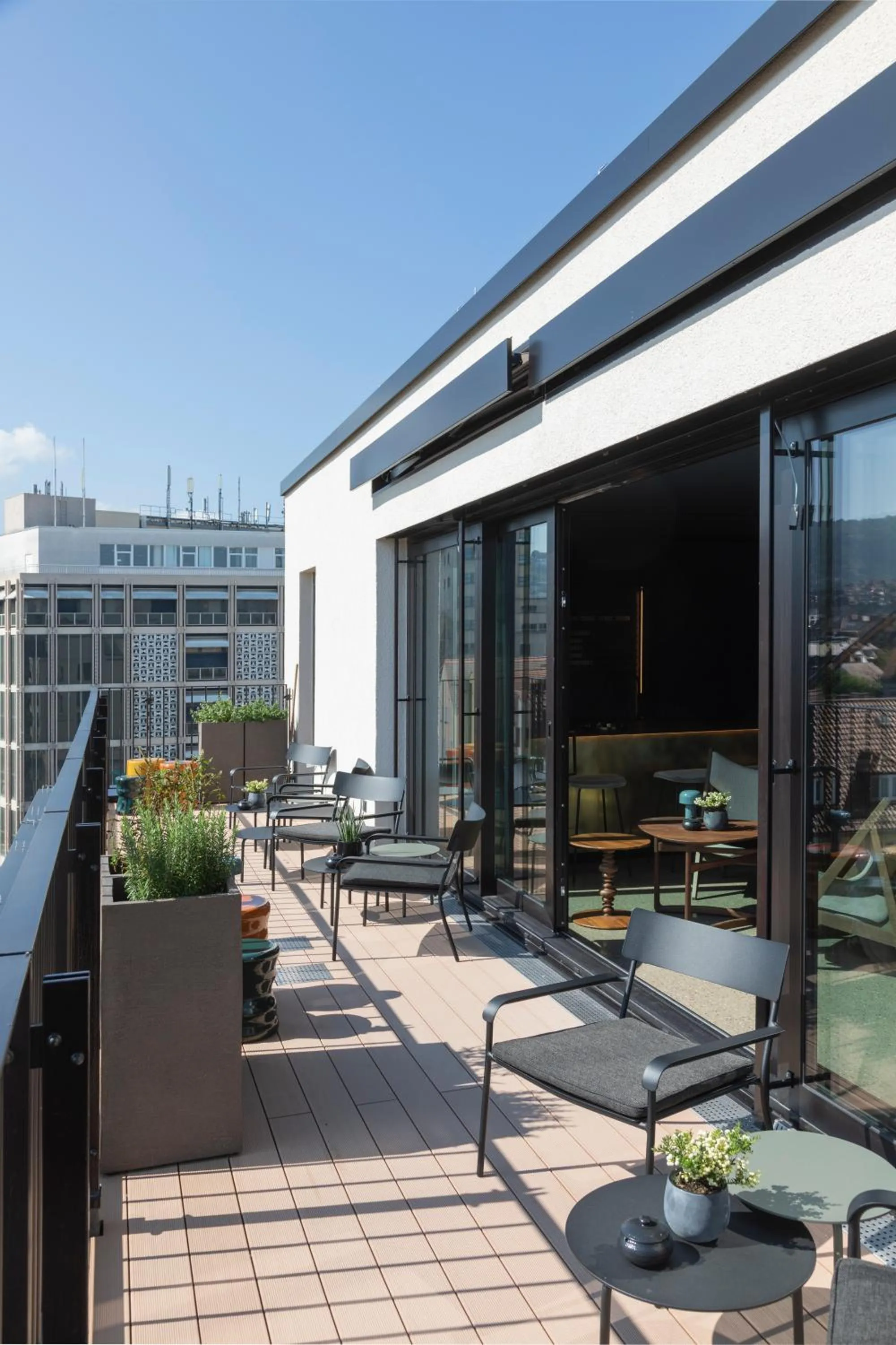 Property building in EmiLu Design Hotel