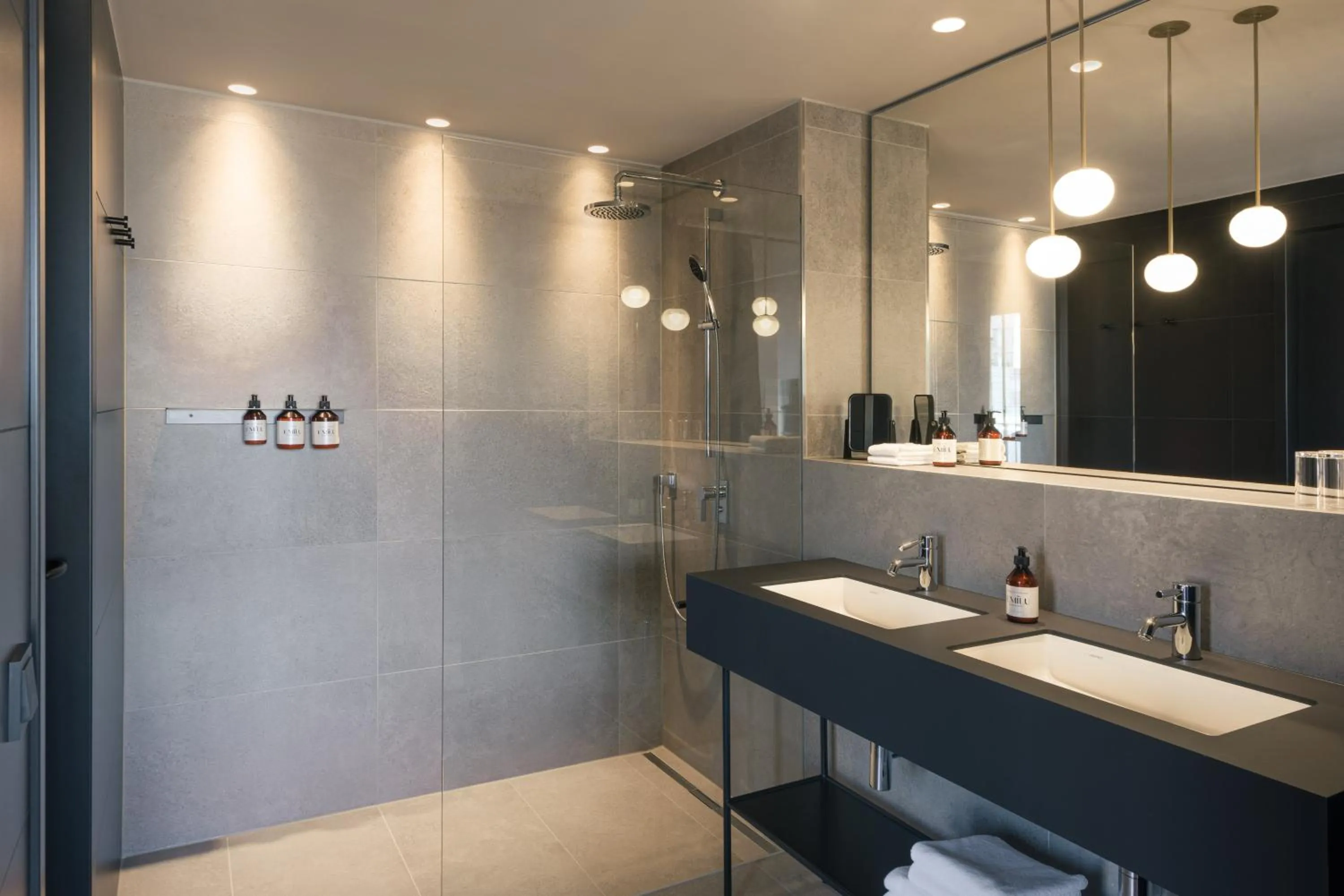 Bathroom in EmiLu Design Hotel