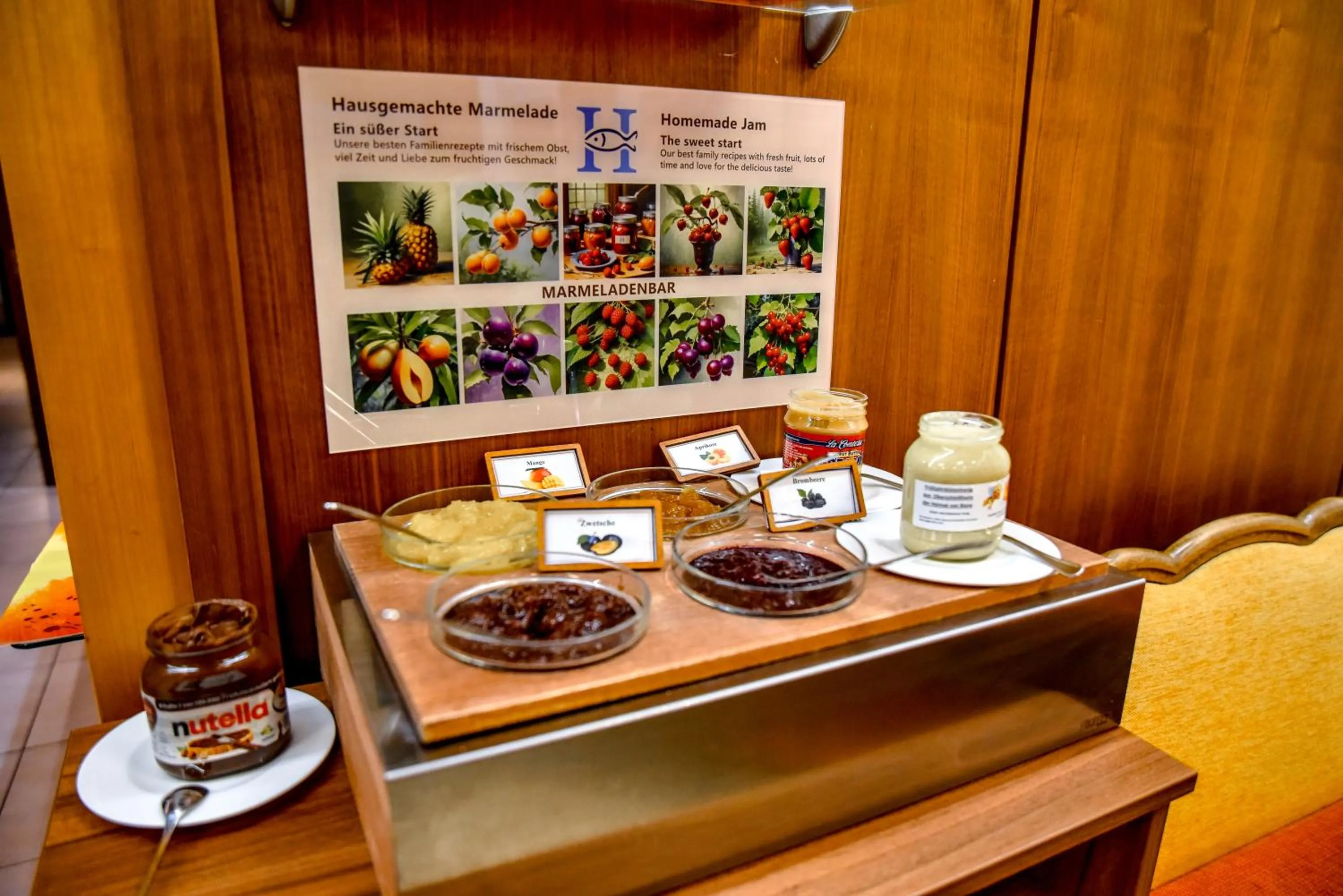 Breakfast in Hotel Blauer Karpfen