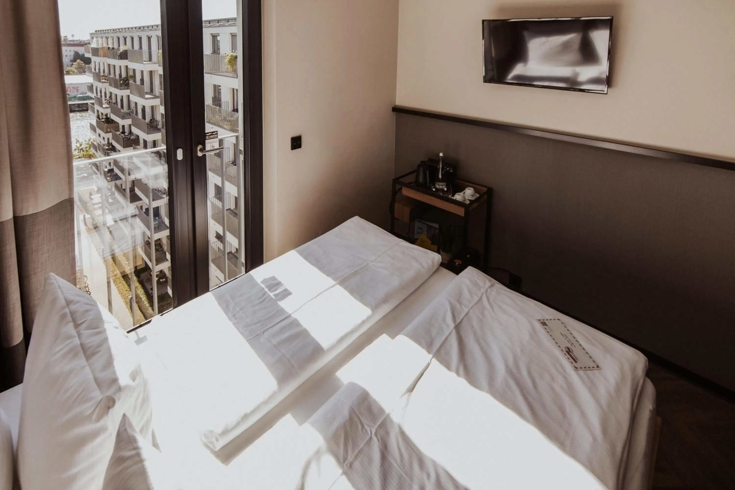 Bed in Emma by Schulz Hotel Berlin Friedrichshain