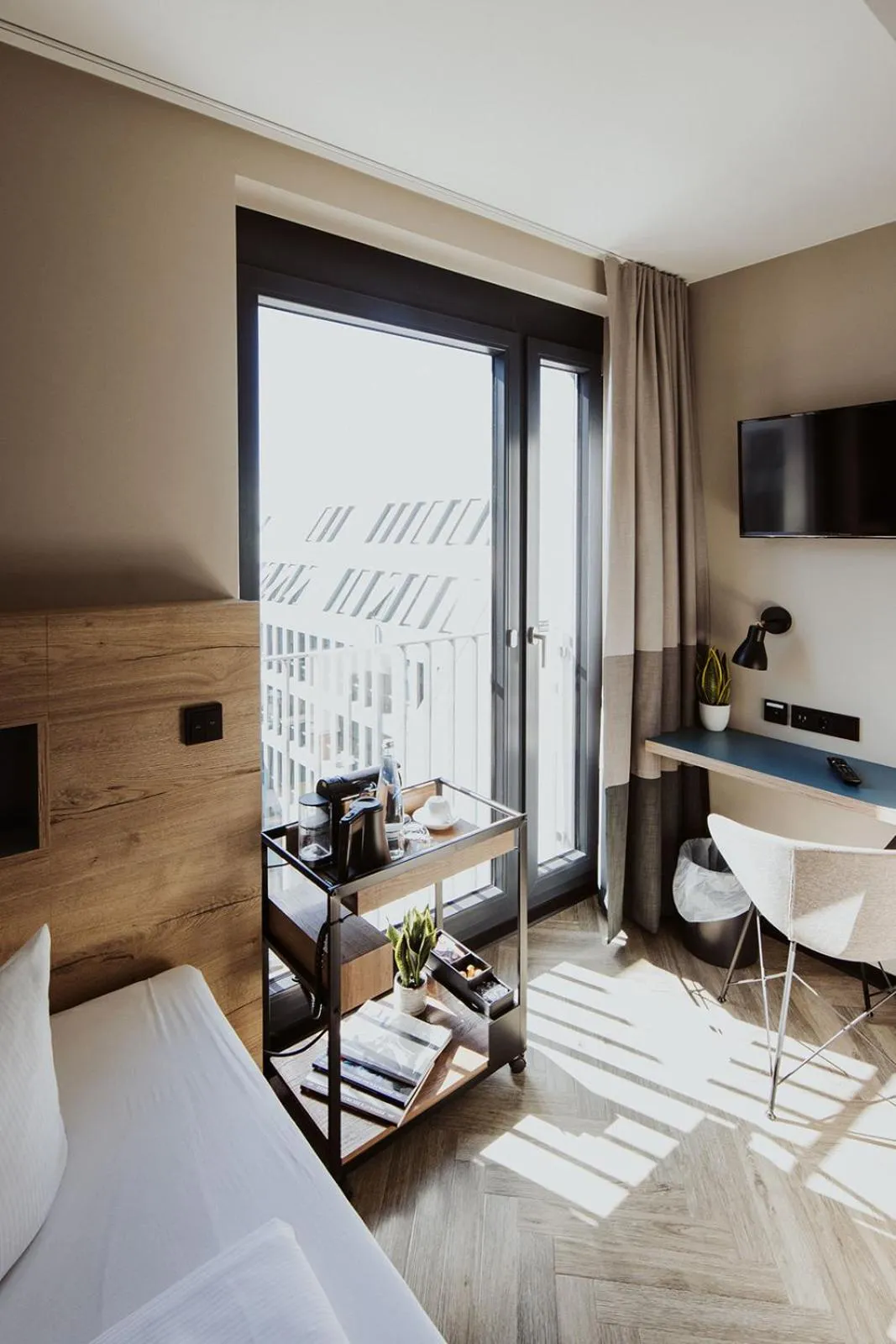 Bed in Emma by Schulz Hotel Berlin Friedrichshain