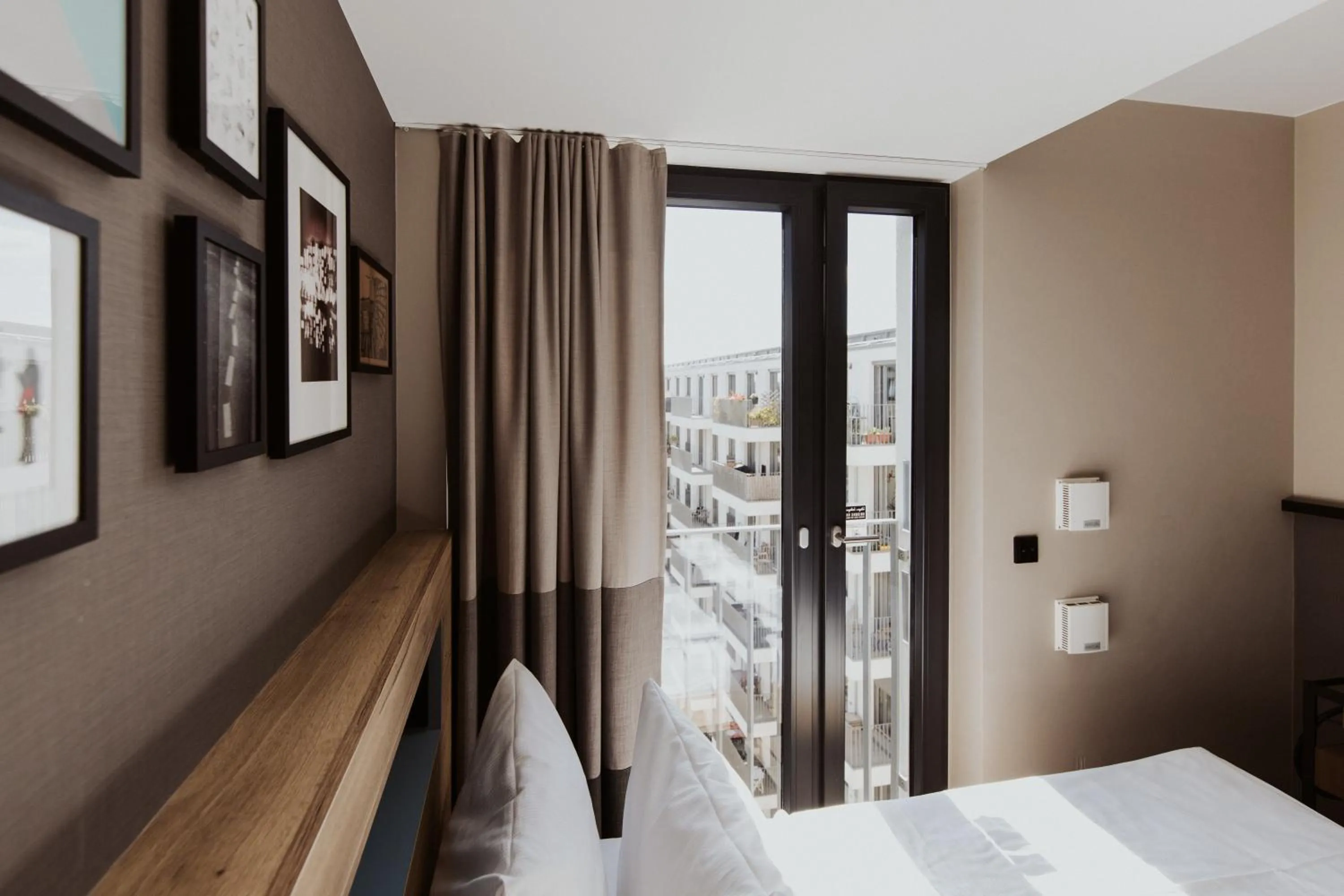 Bed in Emma by Schulz Hotel Berlin Friedrichshain