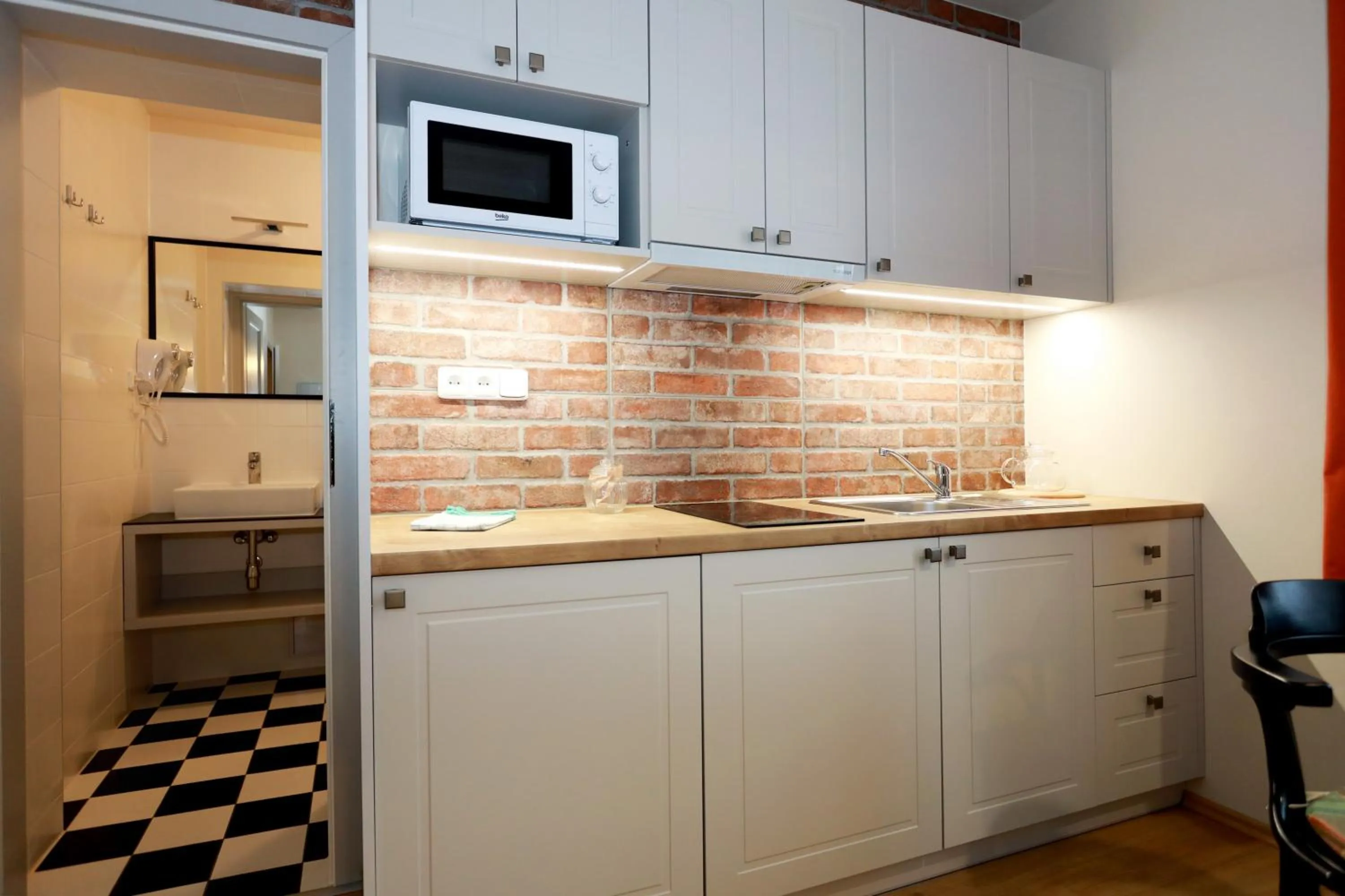 Kitchen or kitchenette in APARTMÁNY ADAM