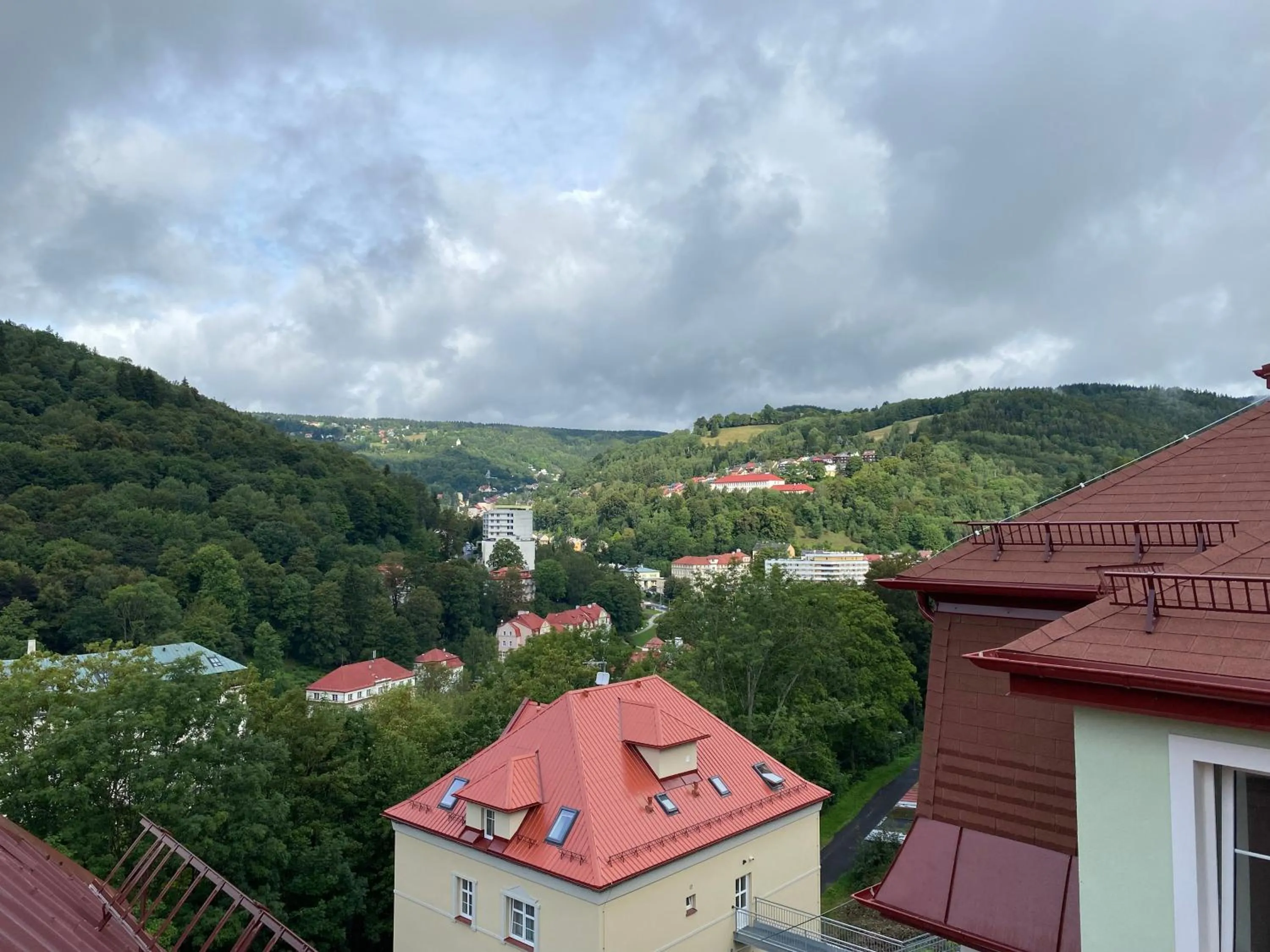 View (from property/room) in APARTMÁNY ADAM