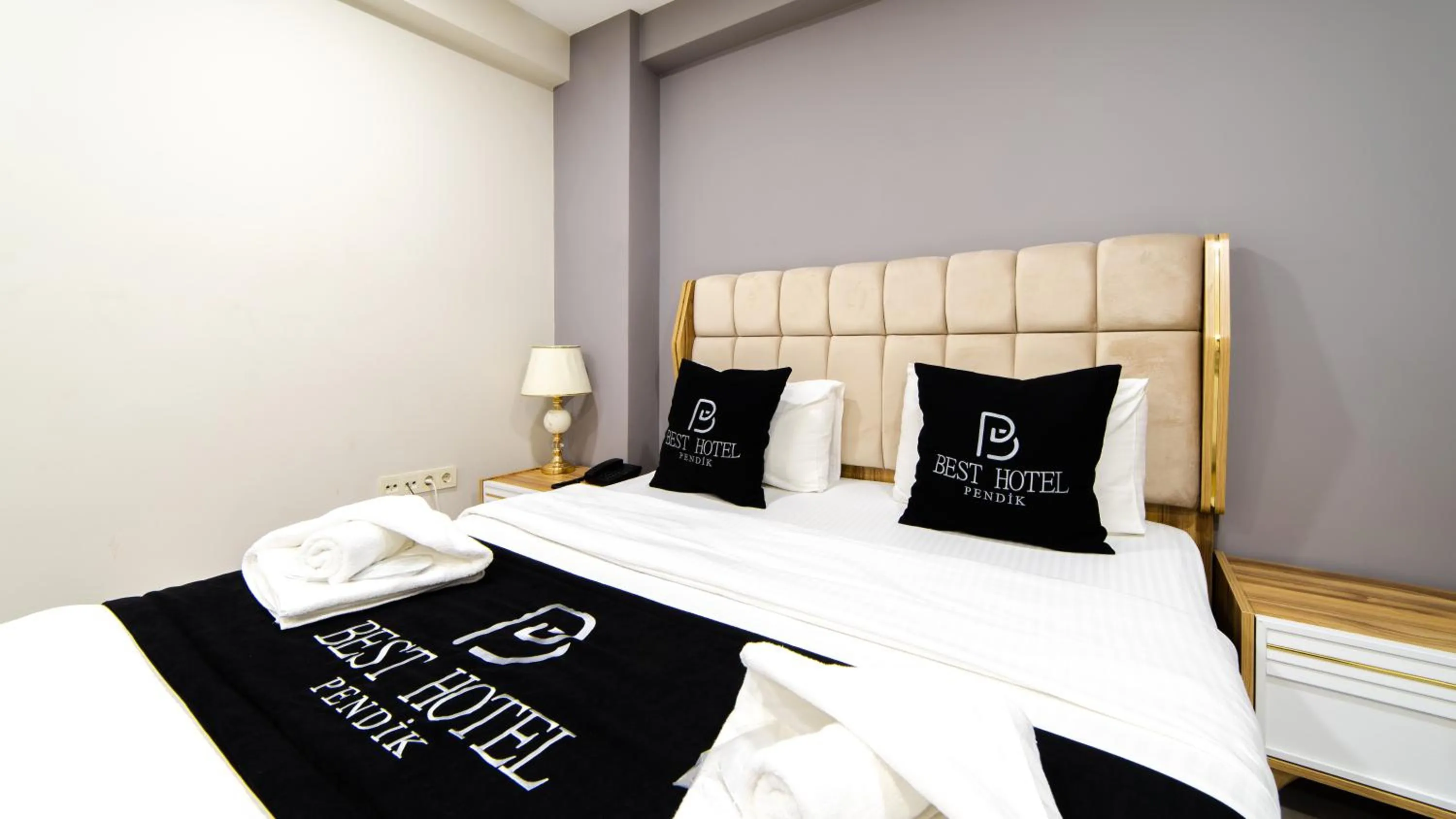 Bed in Best Hotel Pendik