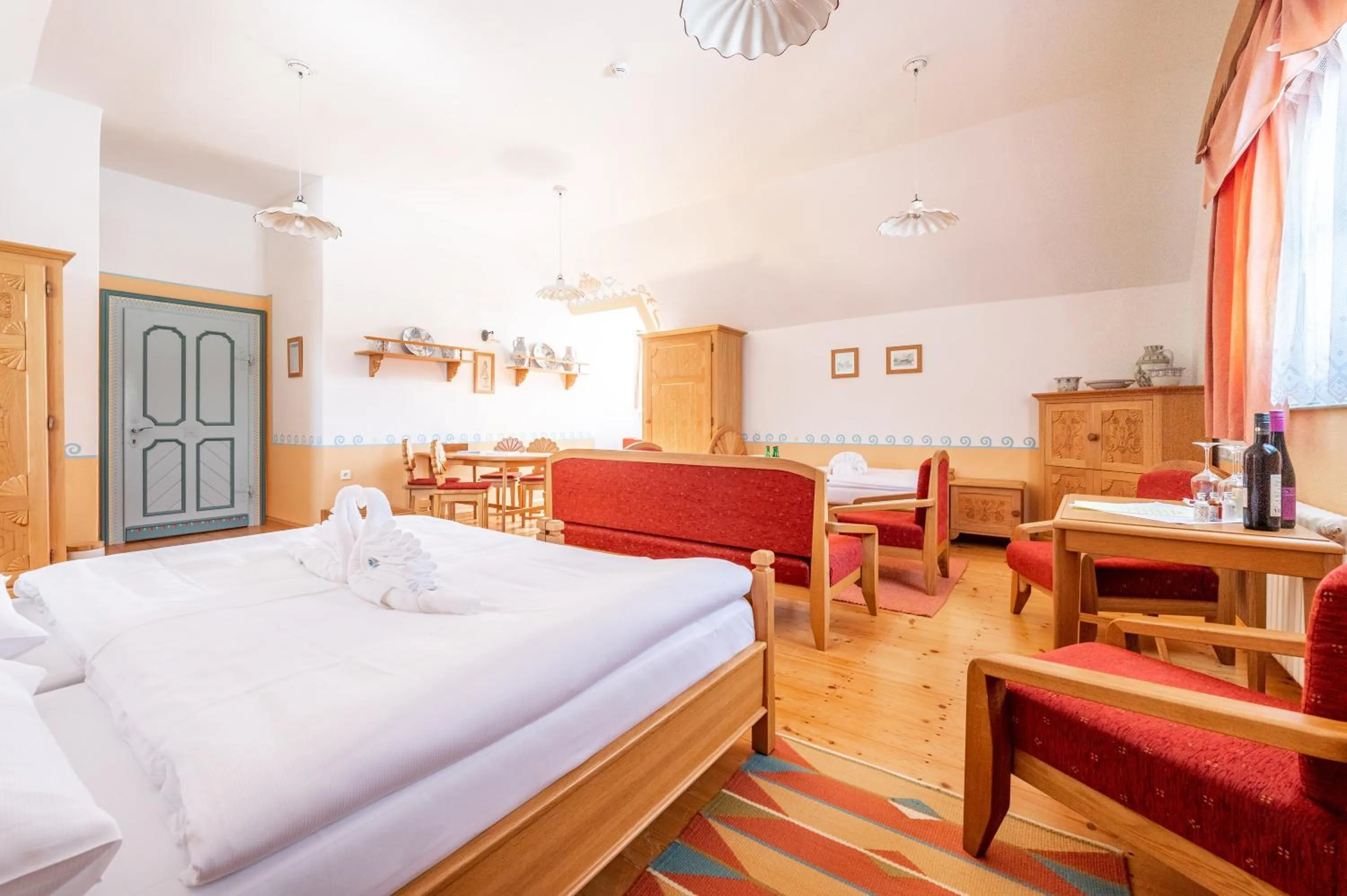 Photo of the whole room, Bed in Libušín & Maměnka národní kulturní památky