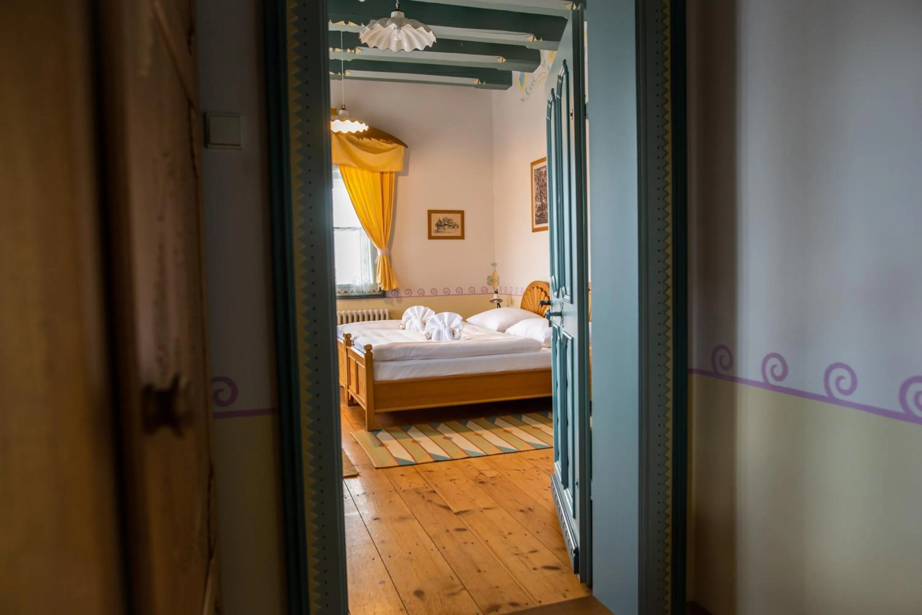 Photo of the whole room, Bed in Libušín & Maměnka národní kulturní památky