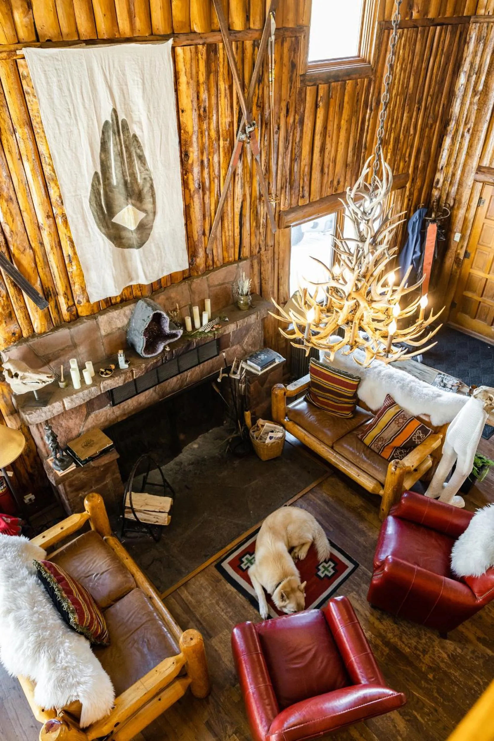 Seating area in Beyul Retreat