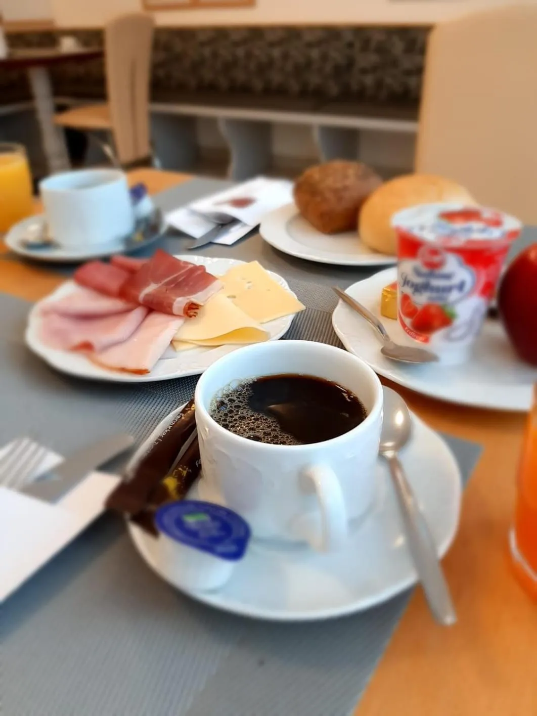 Breakfast in Aparthotel Wangener Landhaus