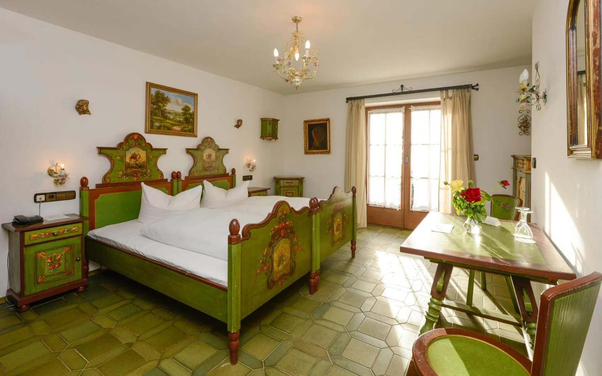 Photo of the whole room, Bed in Stoll's Hotel Alpina