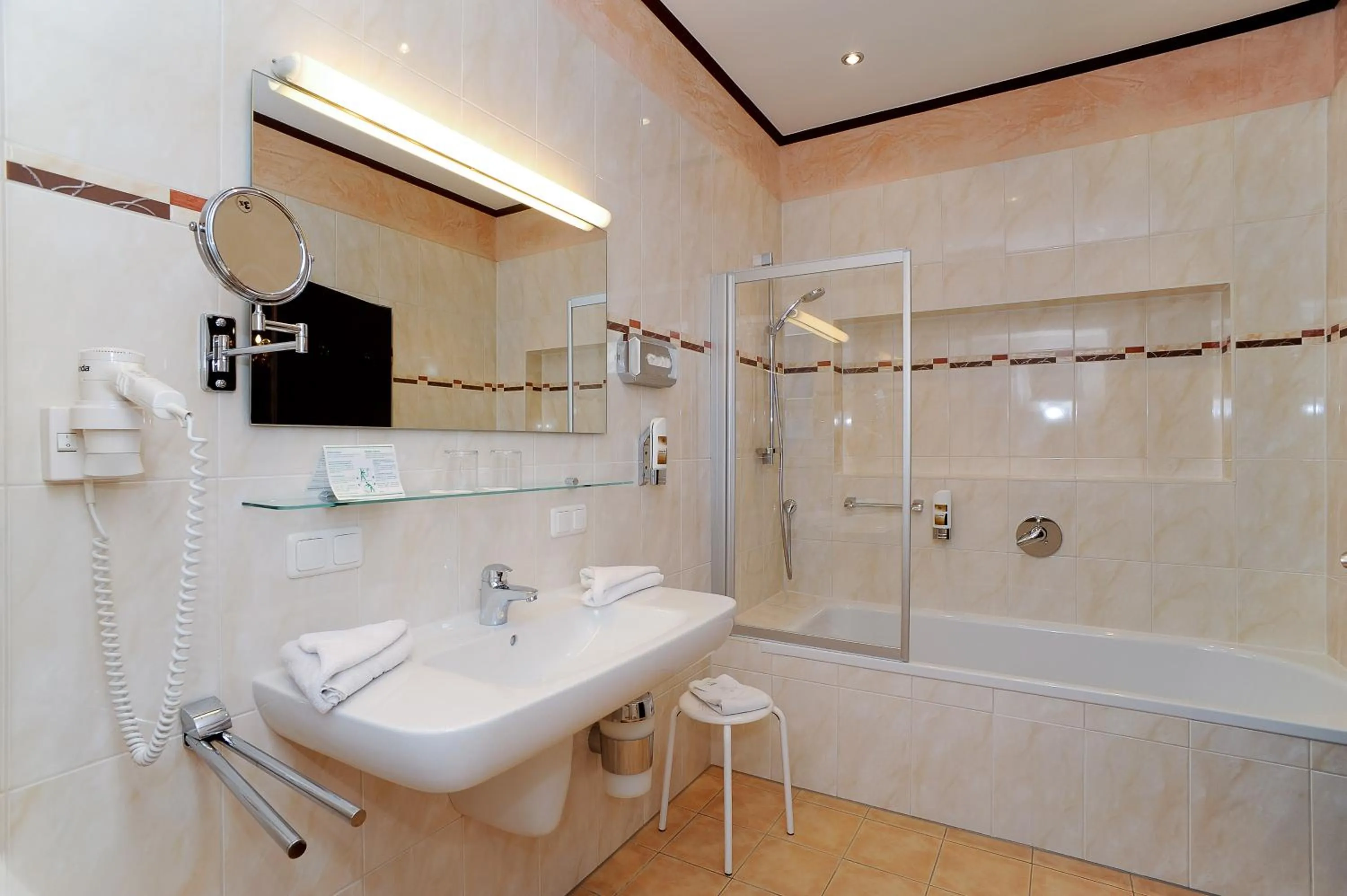 Toilet in Stoll's Hotel Alpina