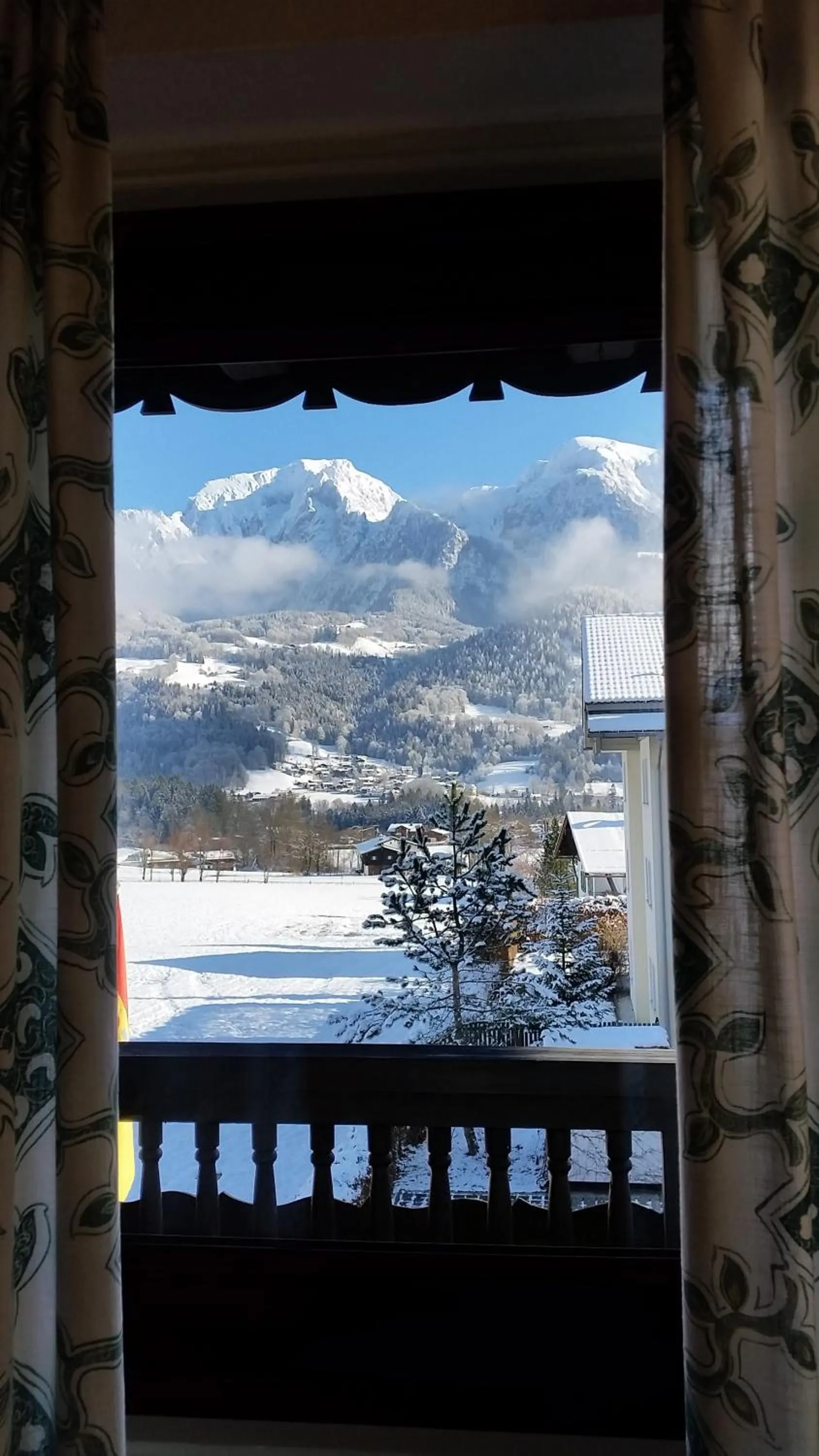 Mountain view in Sporthotel Schönau am Königssee