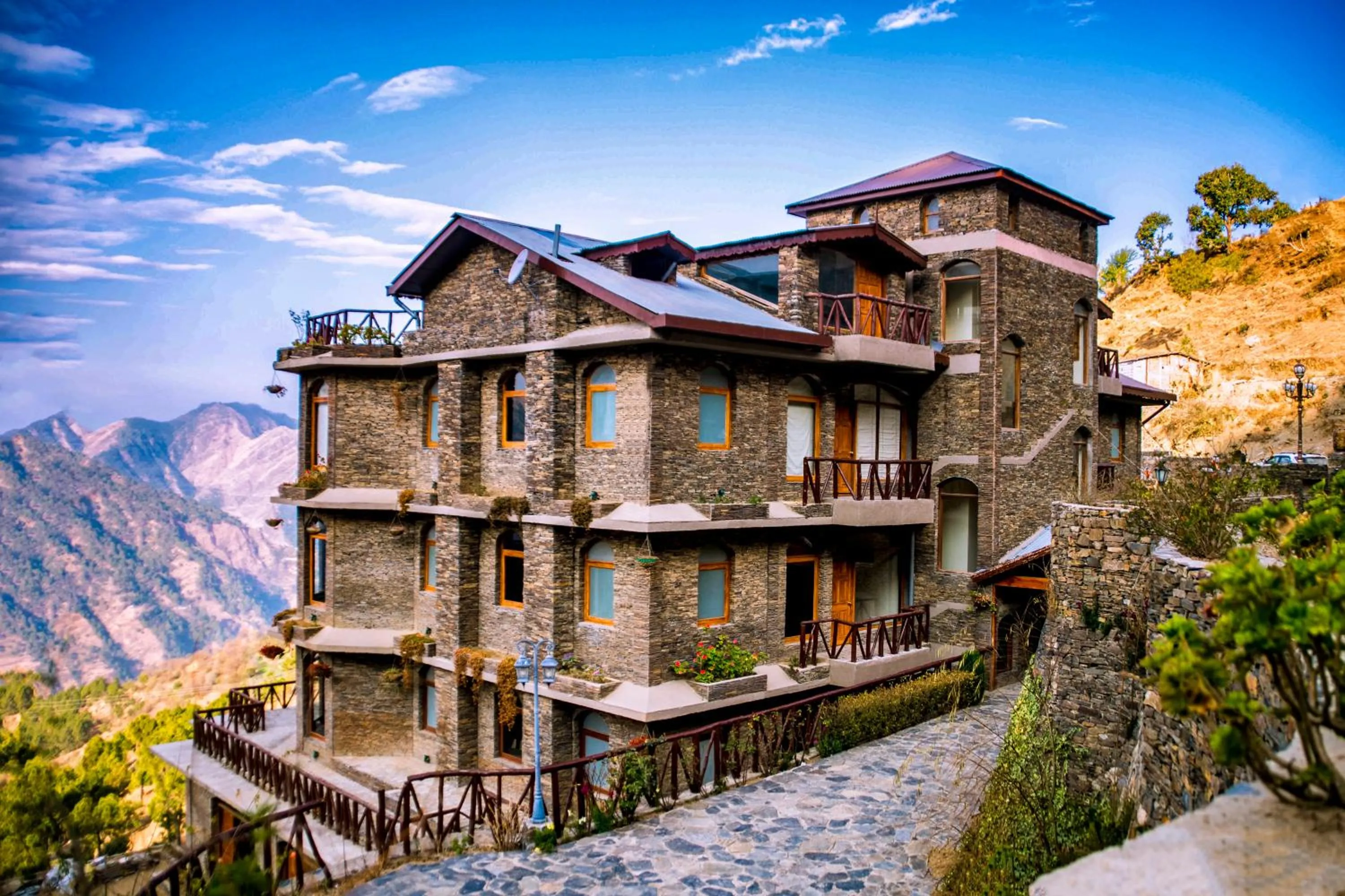 Property building in The Manor Luxury Apartments, Shimla