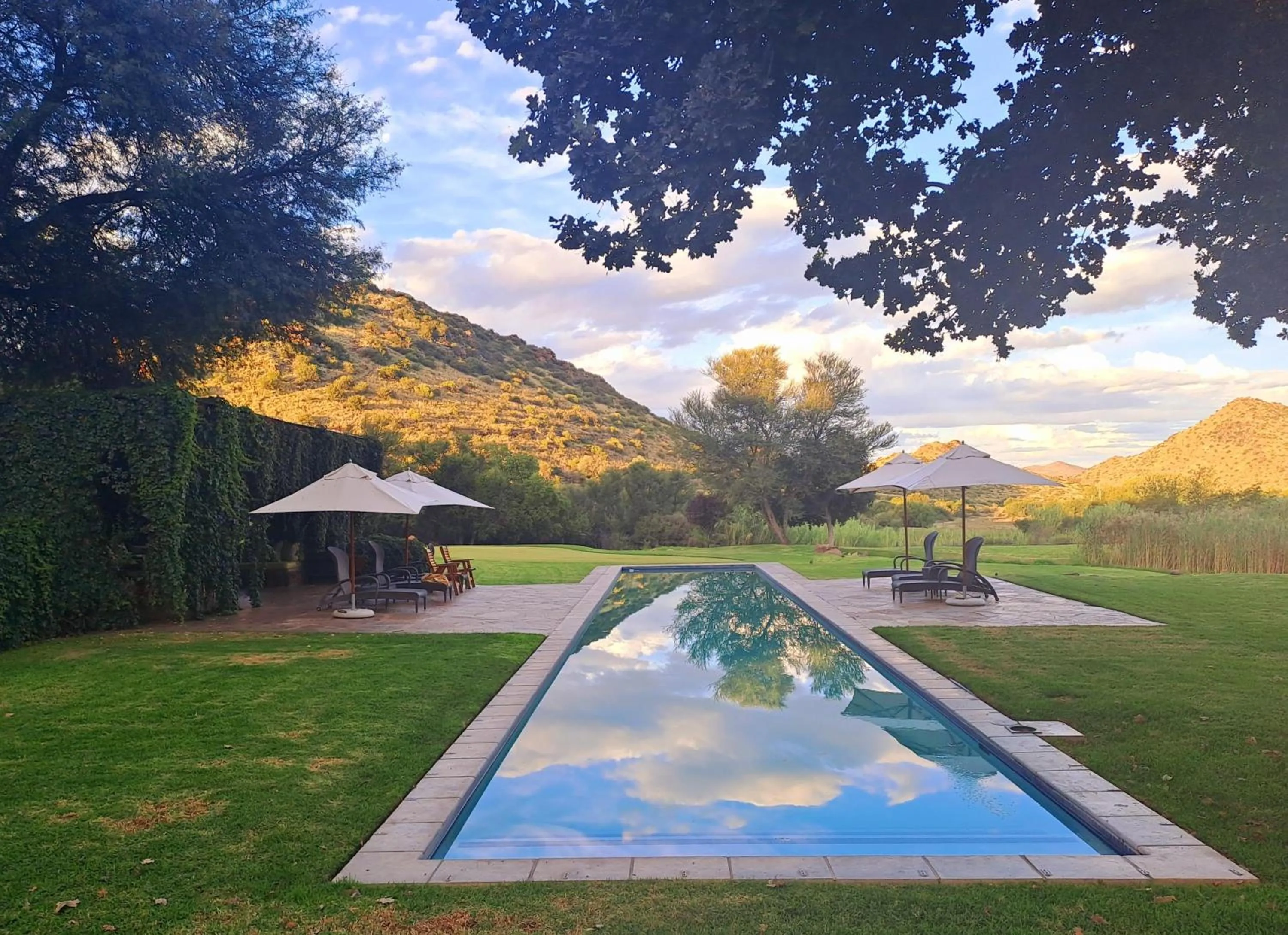 Pool view in Big Sky Ranch