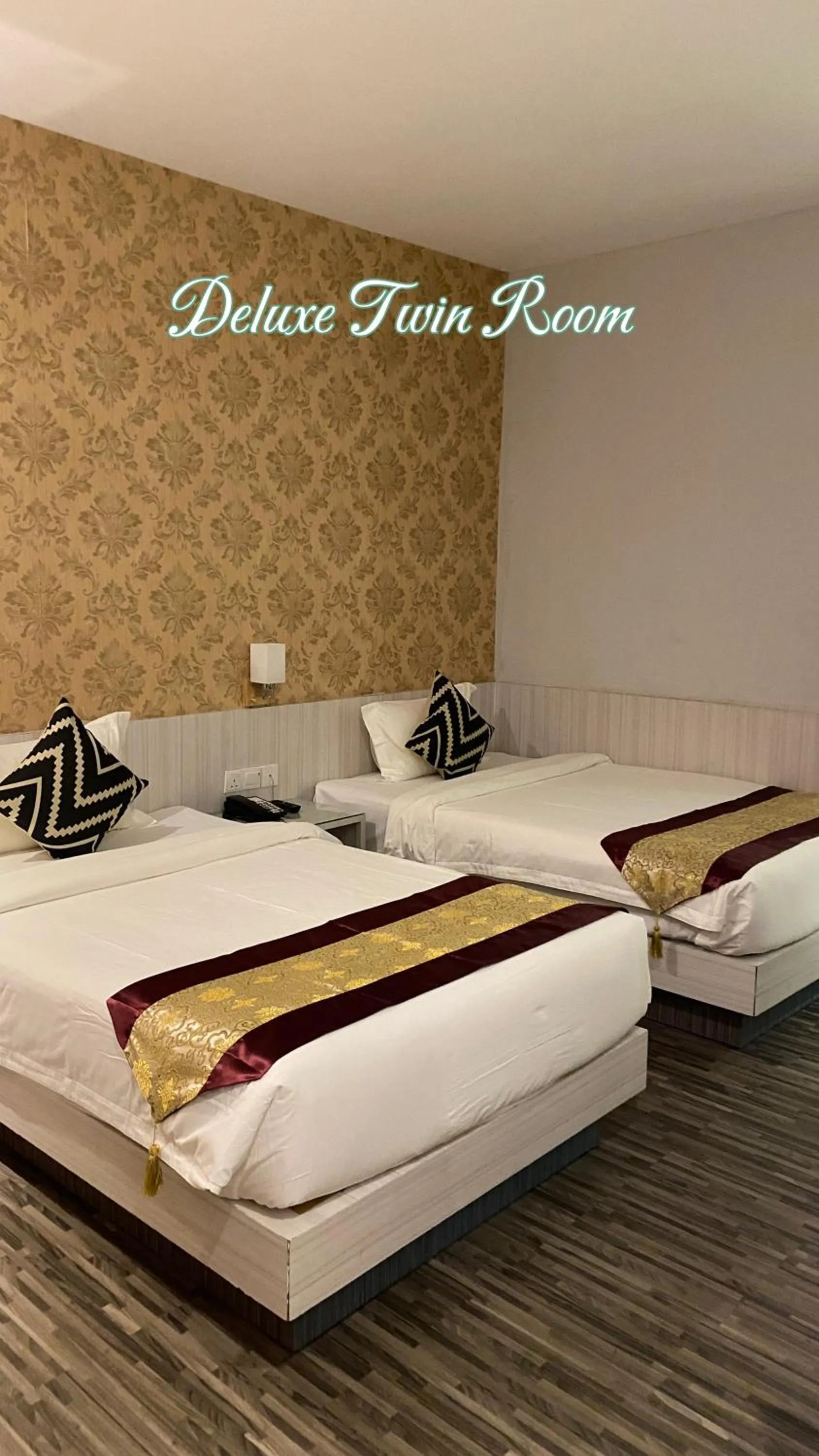 Bed in Grand Sydney Hotel