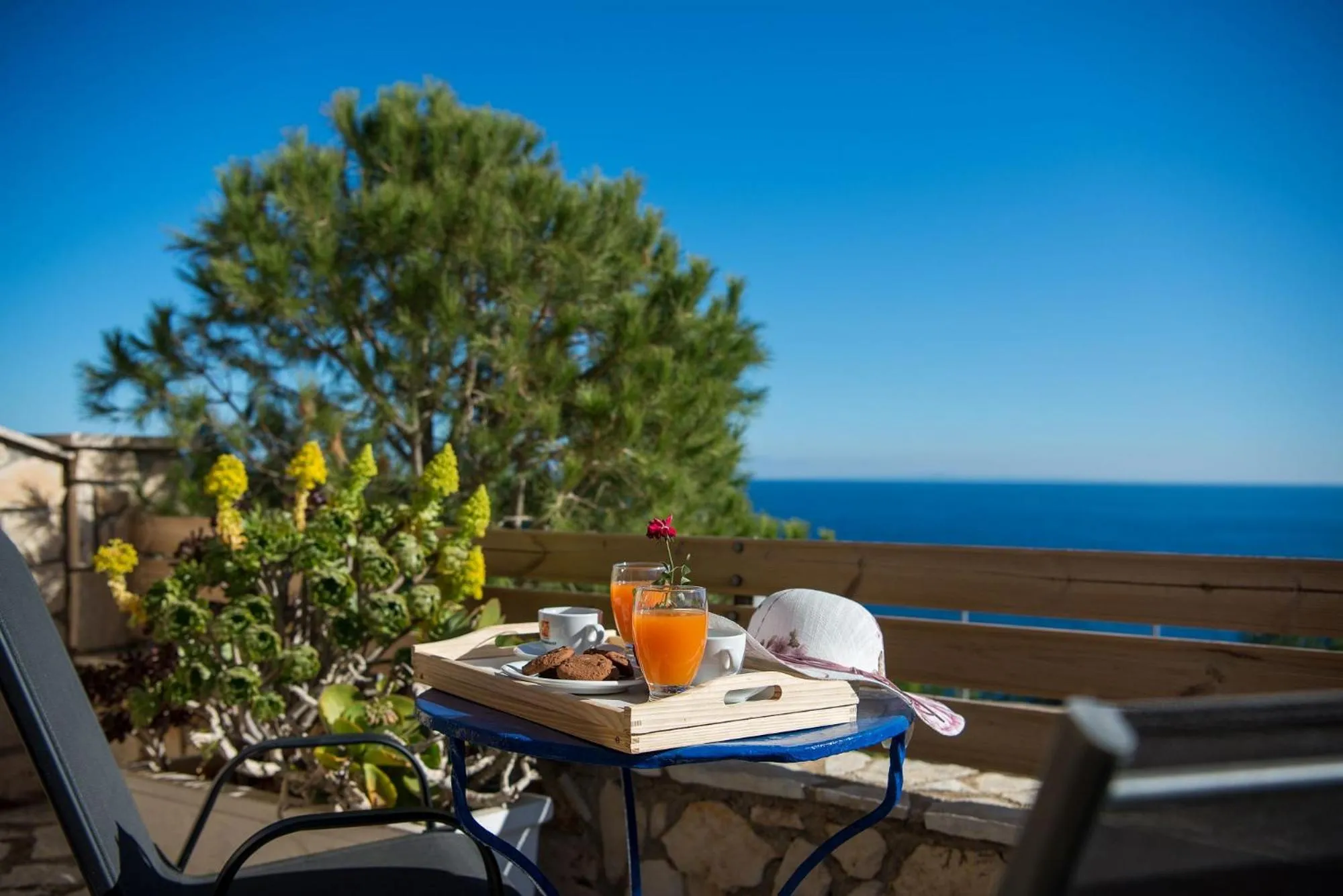 Patio in Potamitis Windmills & Apartments - Unique Stay with Scenic Views, by ZanteWize