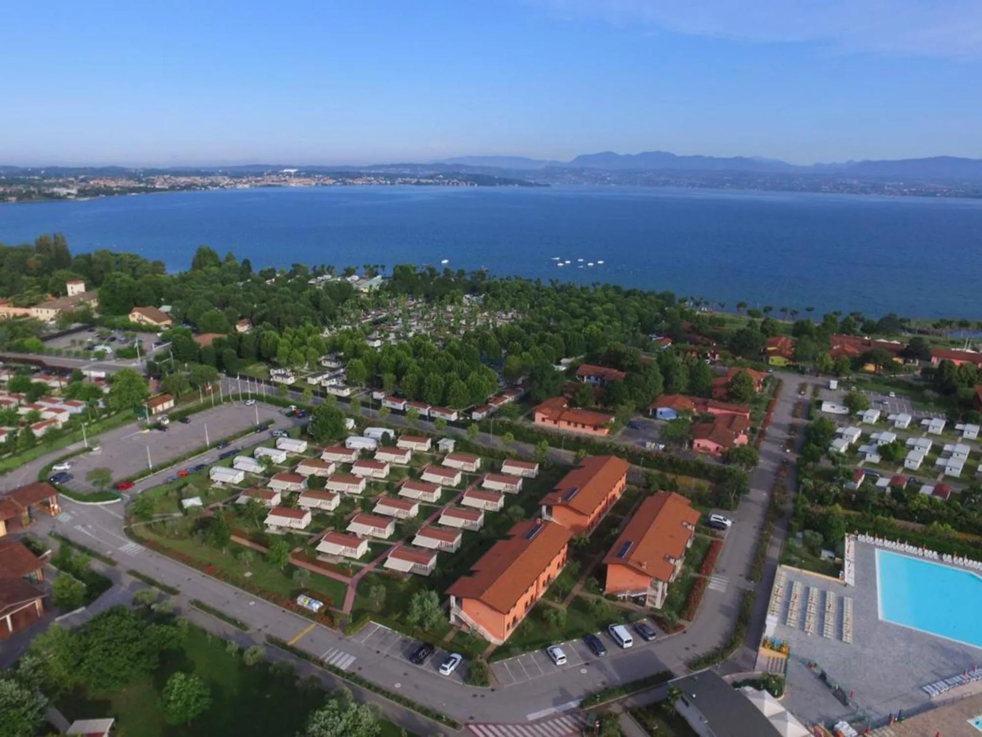 Bird's eye view in Villaggio Colombare
