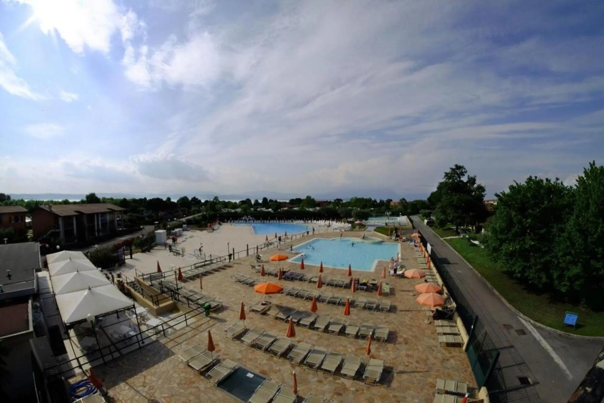 Bird's eye view in Villaggio Colombare