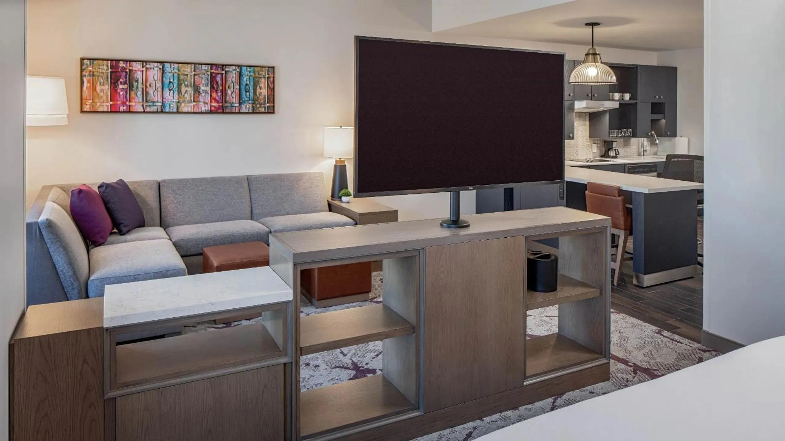 Living room in Hyatt House Tampa Downtown