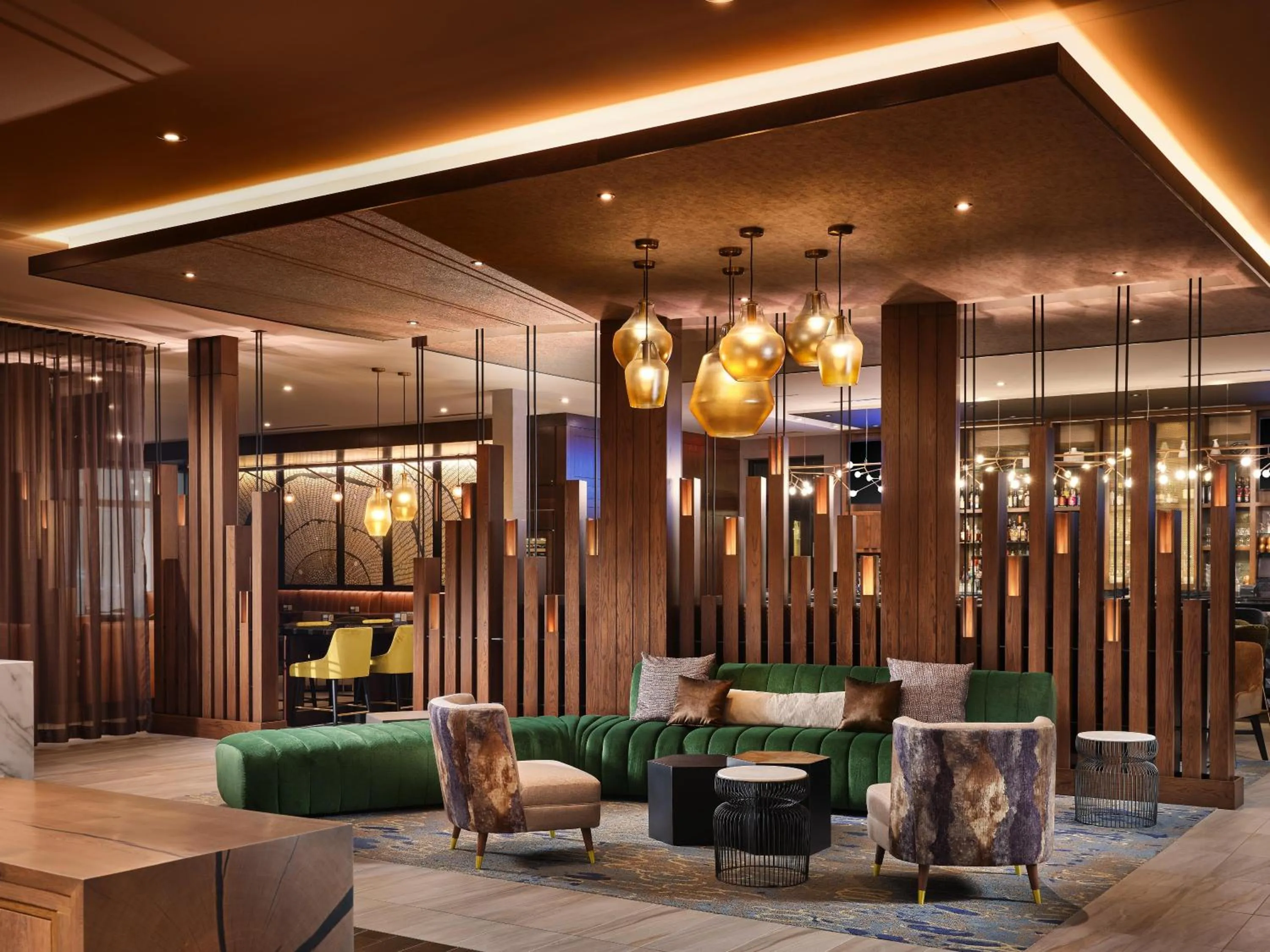 Lobby or reception in The Forester Hotel, part of Unscripted by Hyatt