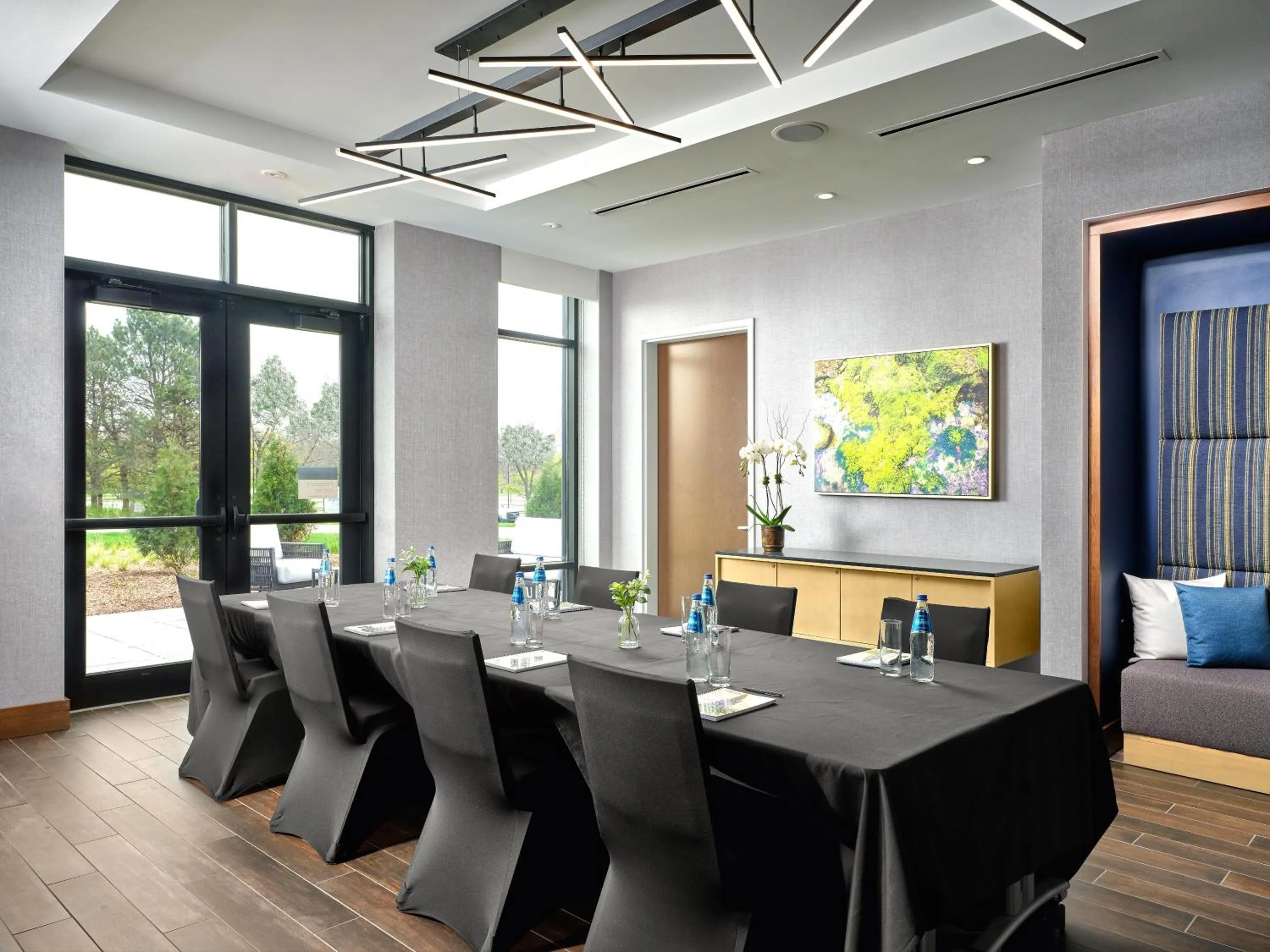 Meeting/conference room in The Forester Hotel, part of Unscripted by Hyatt