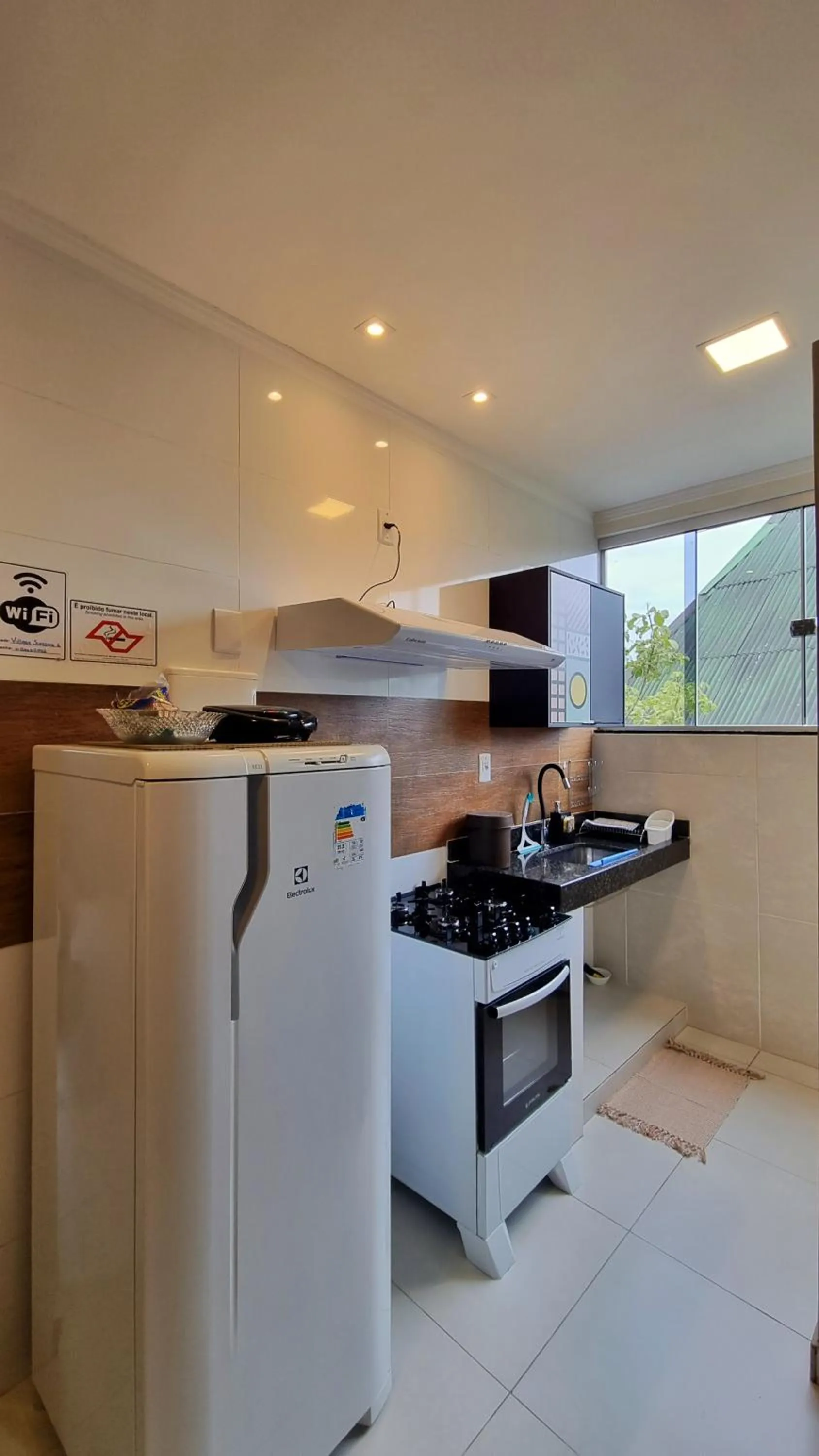 Kitchen or kitchenette in Village São Jorge - Guest Apartment
