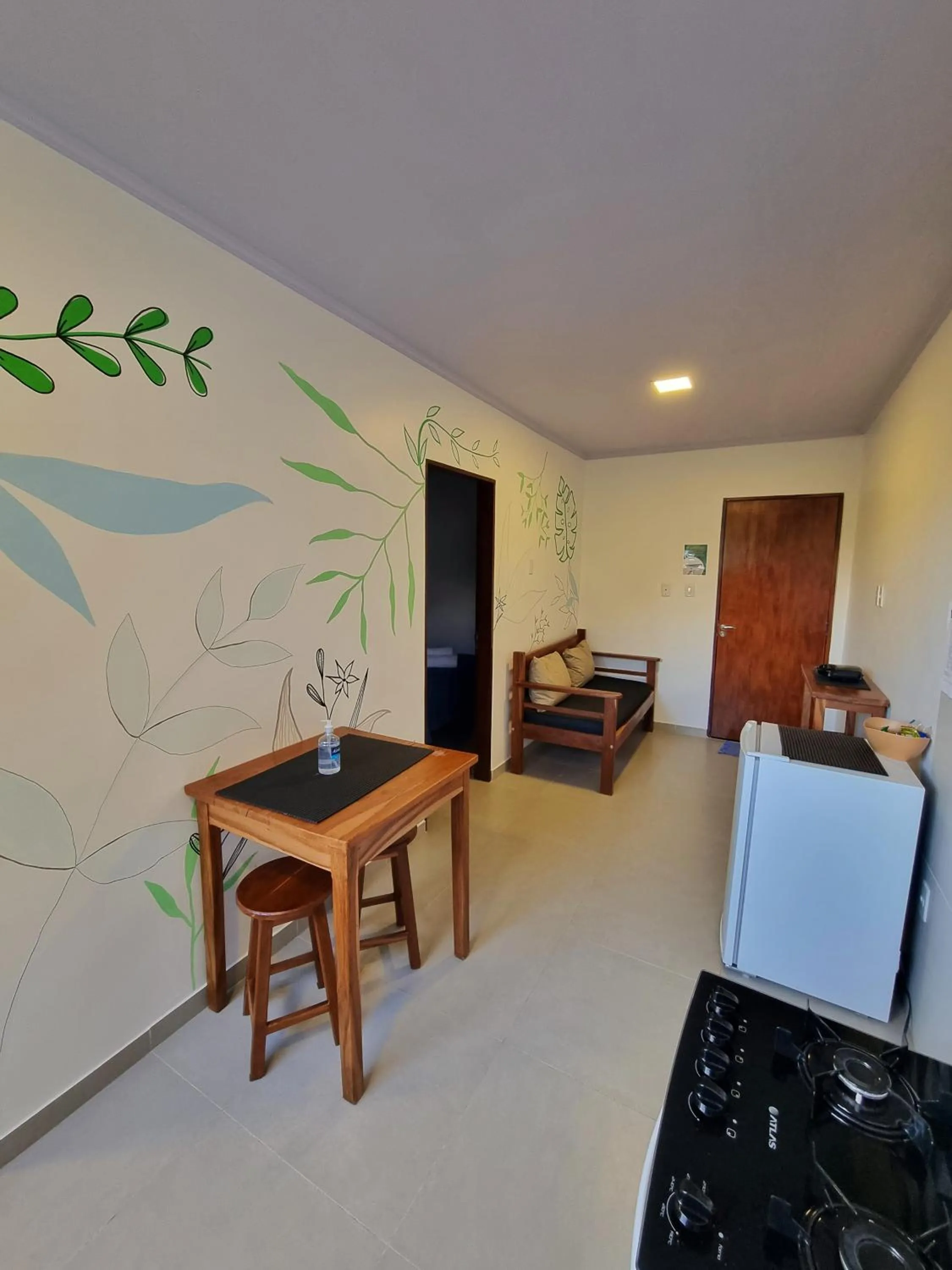 Kitchen or kitchenette in Village São Jorge - Guest Apartment