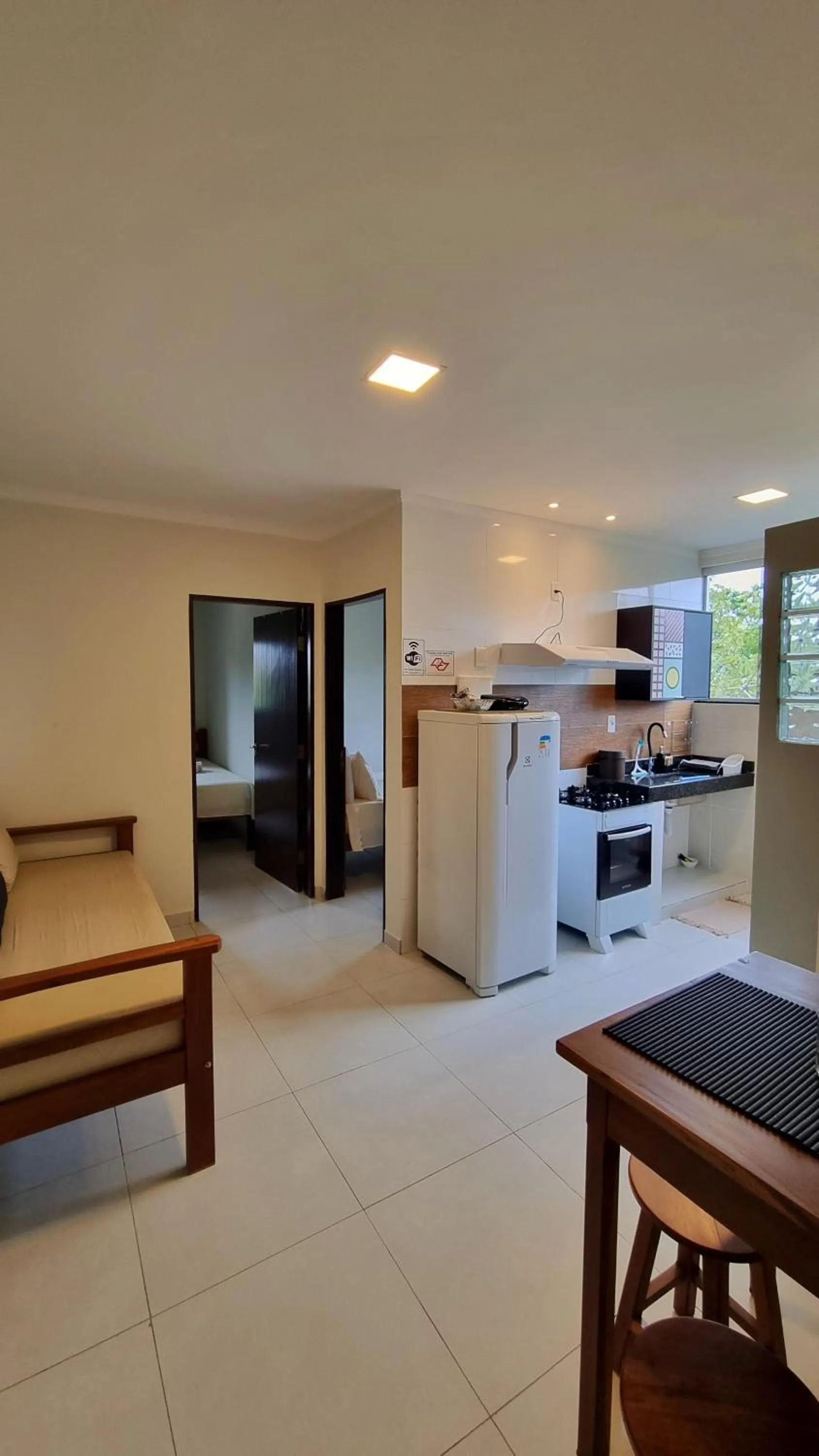 Kitchen or kitchenette in Village São Jorge - Guest Apartment