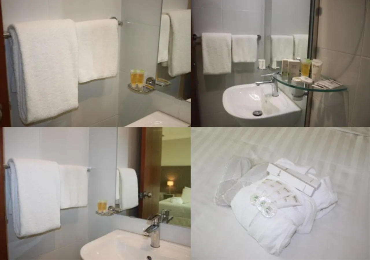 Bathroom in Times Square Suite Hotel