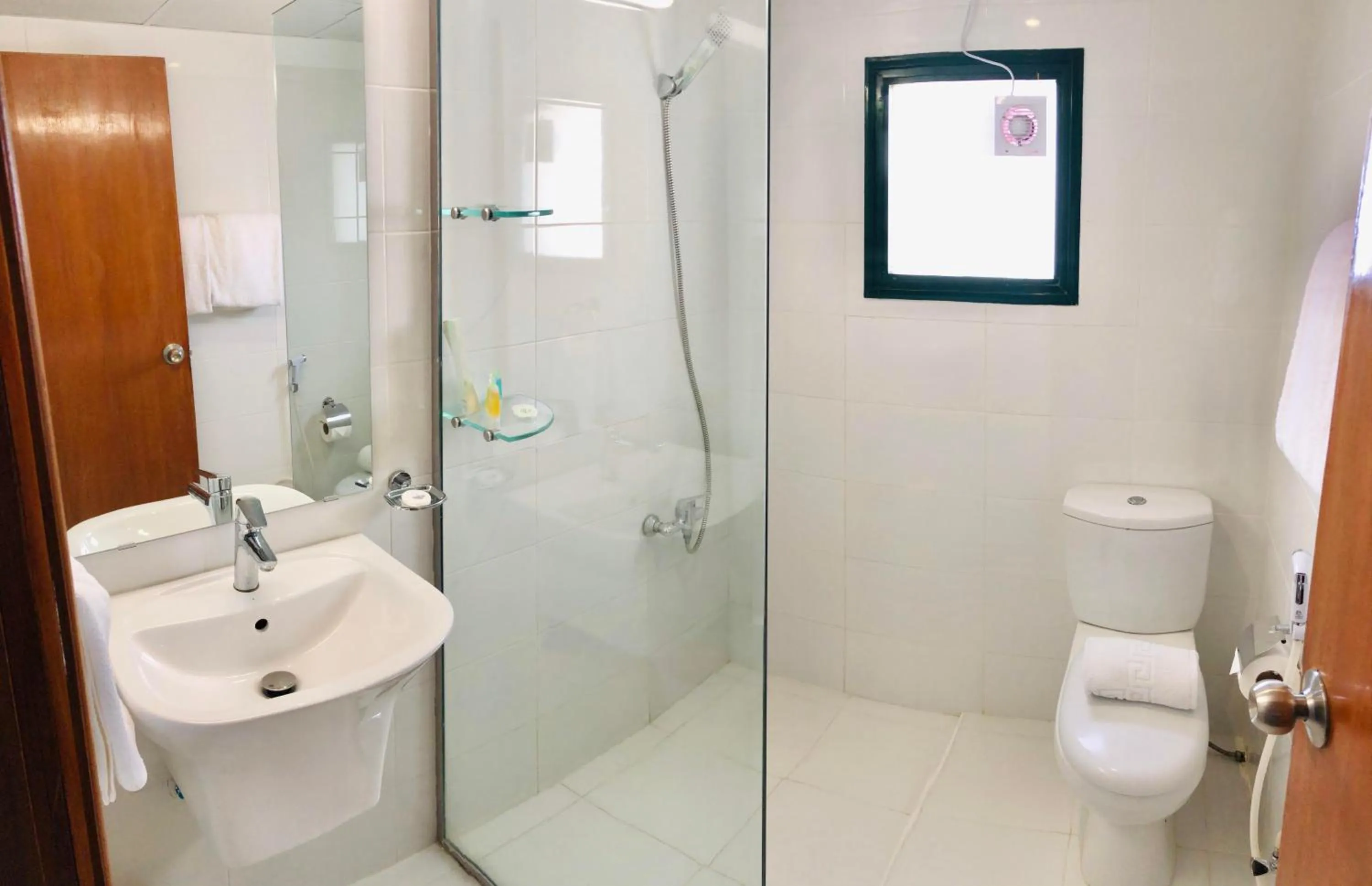 Bathroom in Times Square Suite Hotel