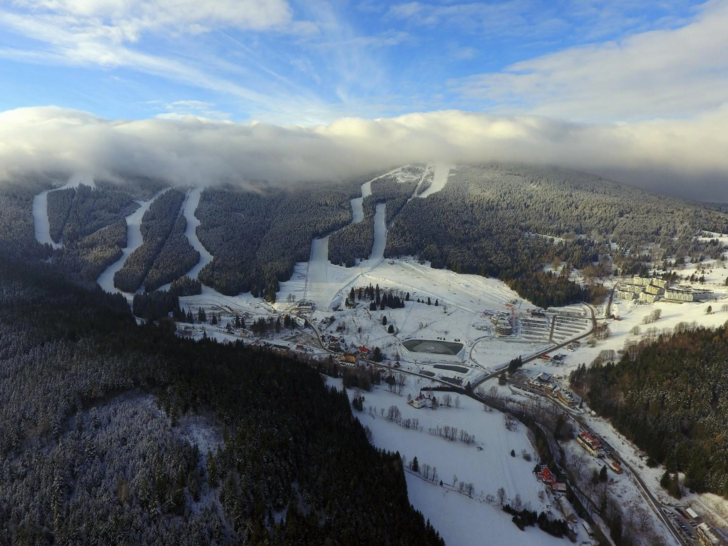 Skiing in Solej Rezydencja