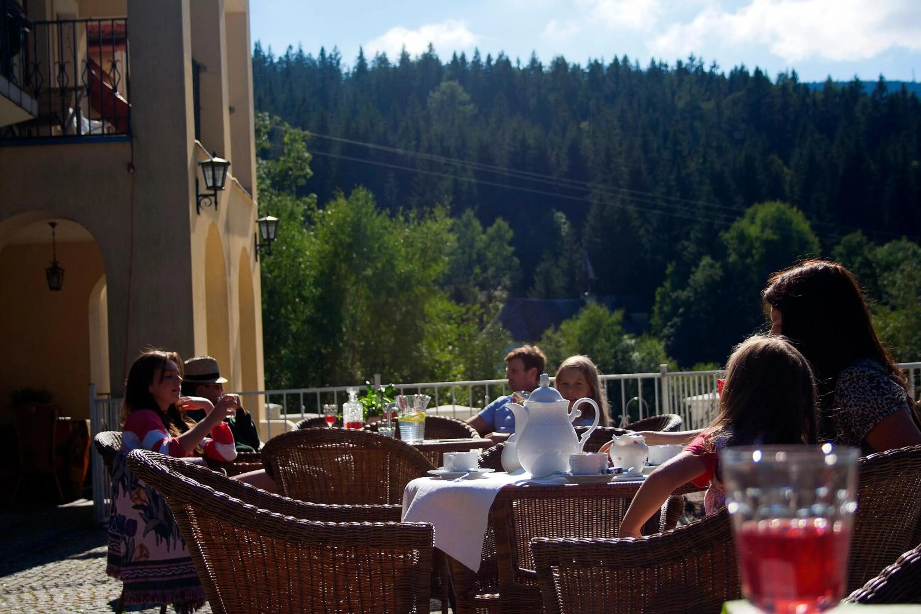 Balcony/Terrace in Solej Rezydencja