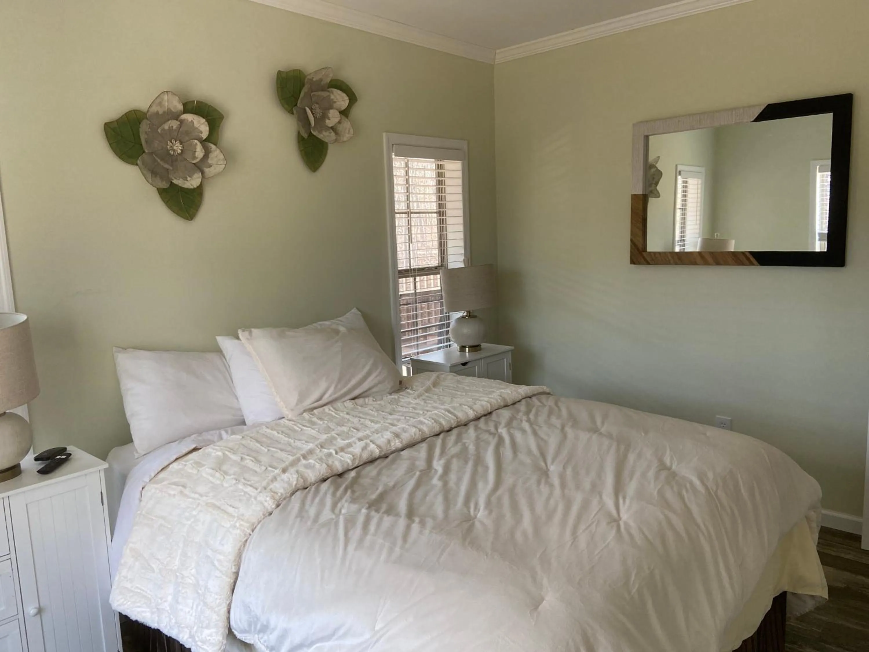 Bed in Swan Lake Resort