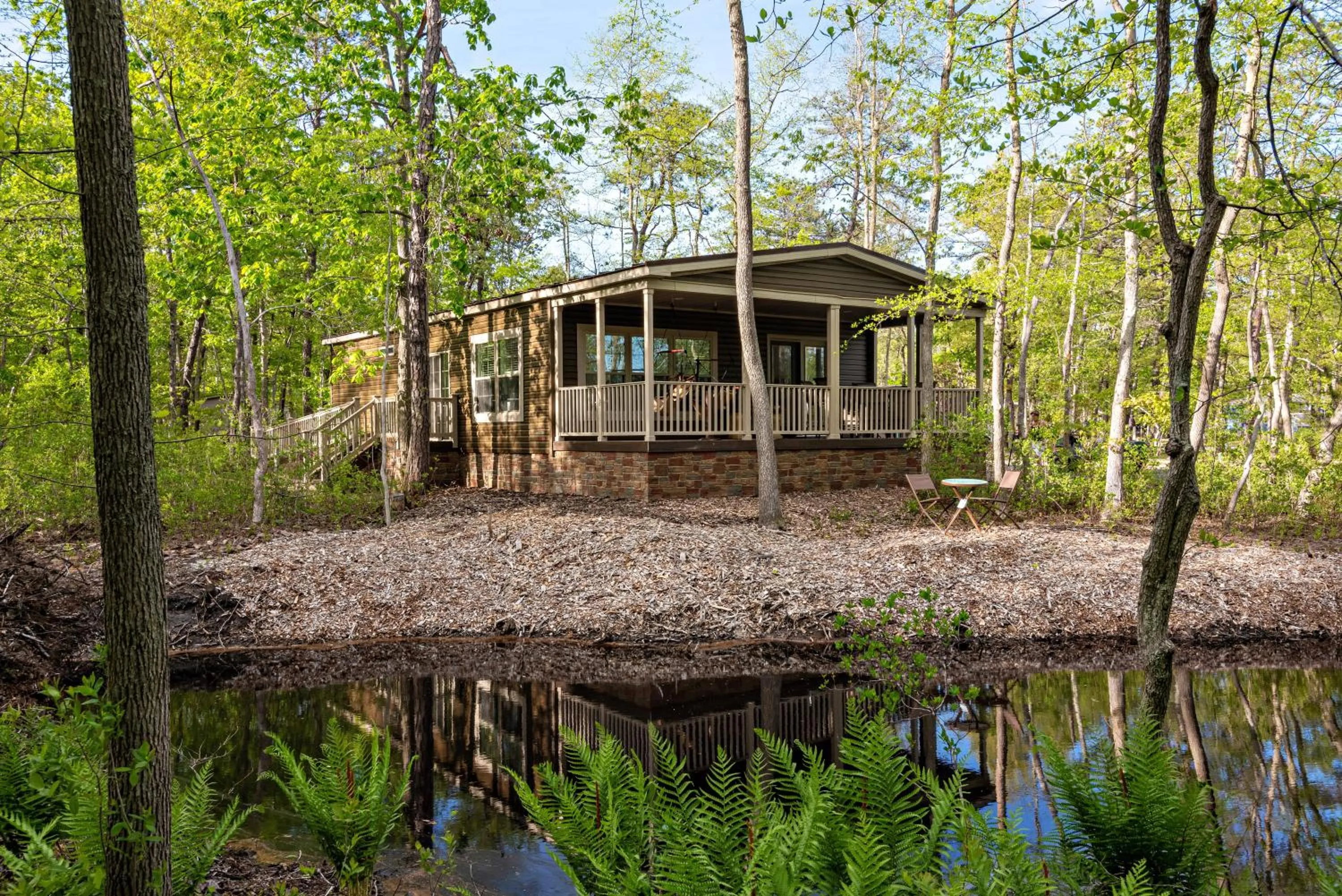 Property building in Swan Lake Resort