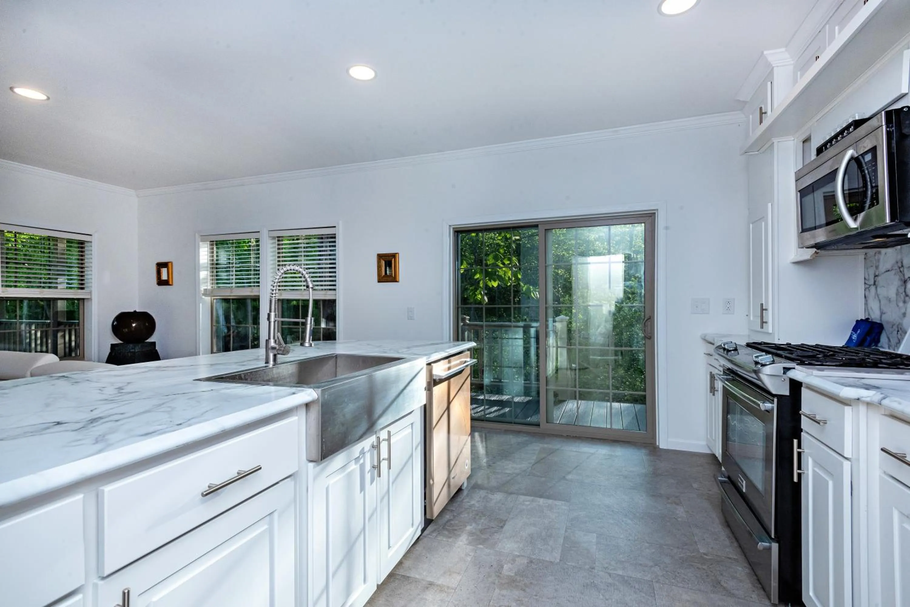 Kitchen or kitchenette in Swan Lake Resort