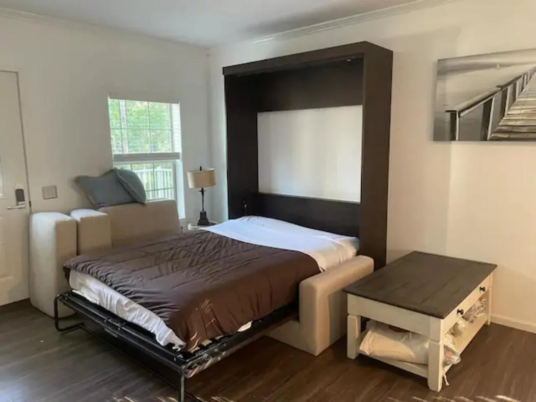 Bed in Swan Lake Resort